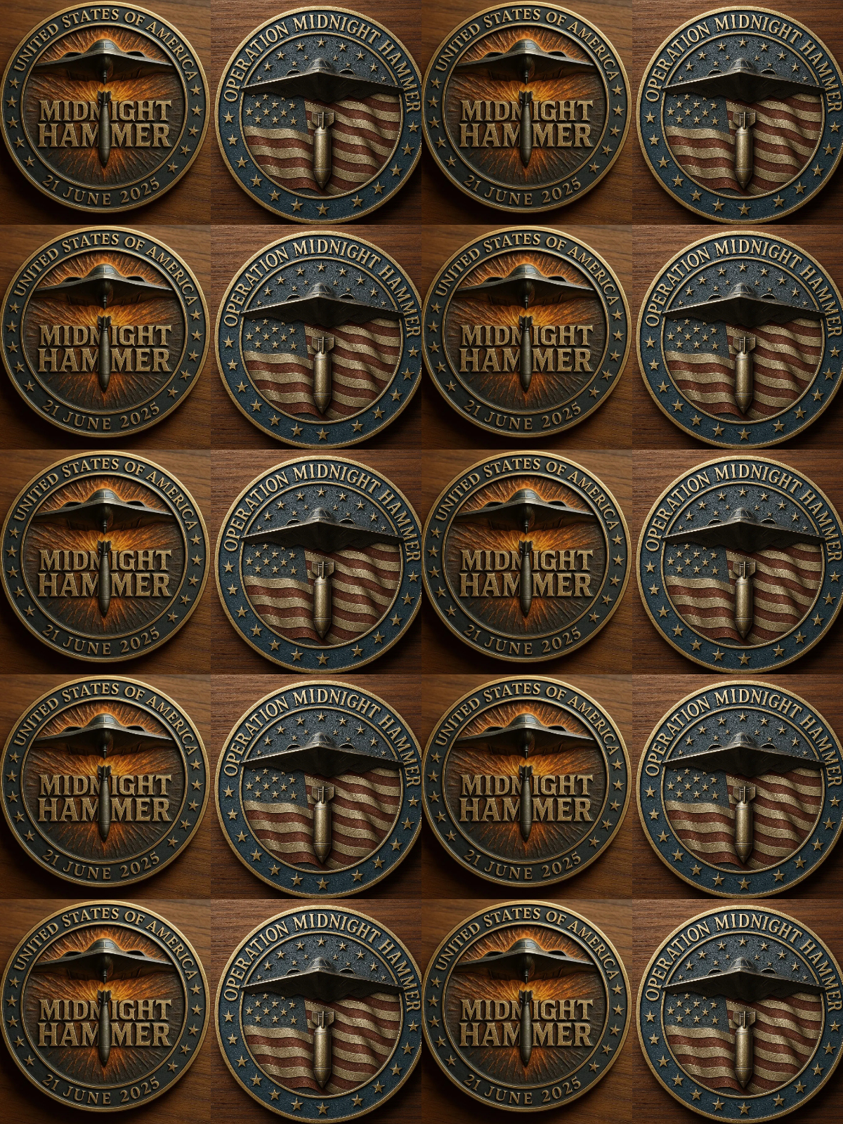 🏆Flash Sale 60% OFF - 🛩️🎖️U.S. AIR FORCE B-2 SPIRIT (Stealth Bomber) Challenge Coins