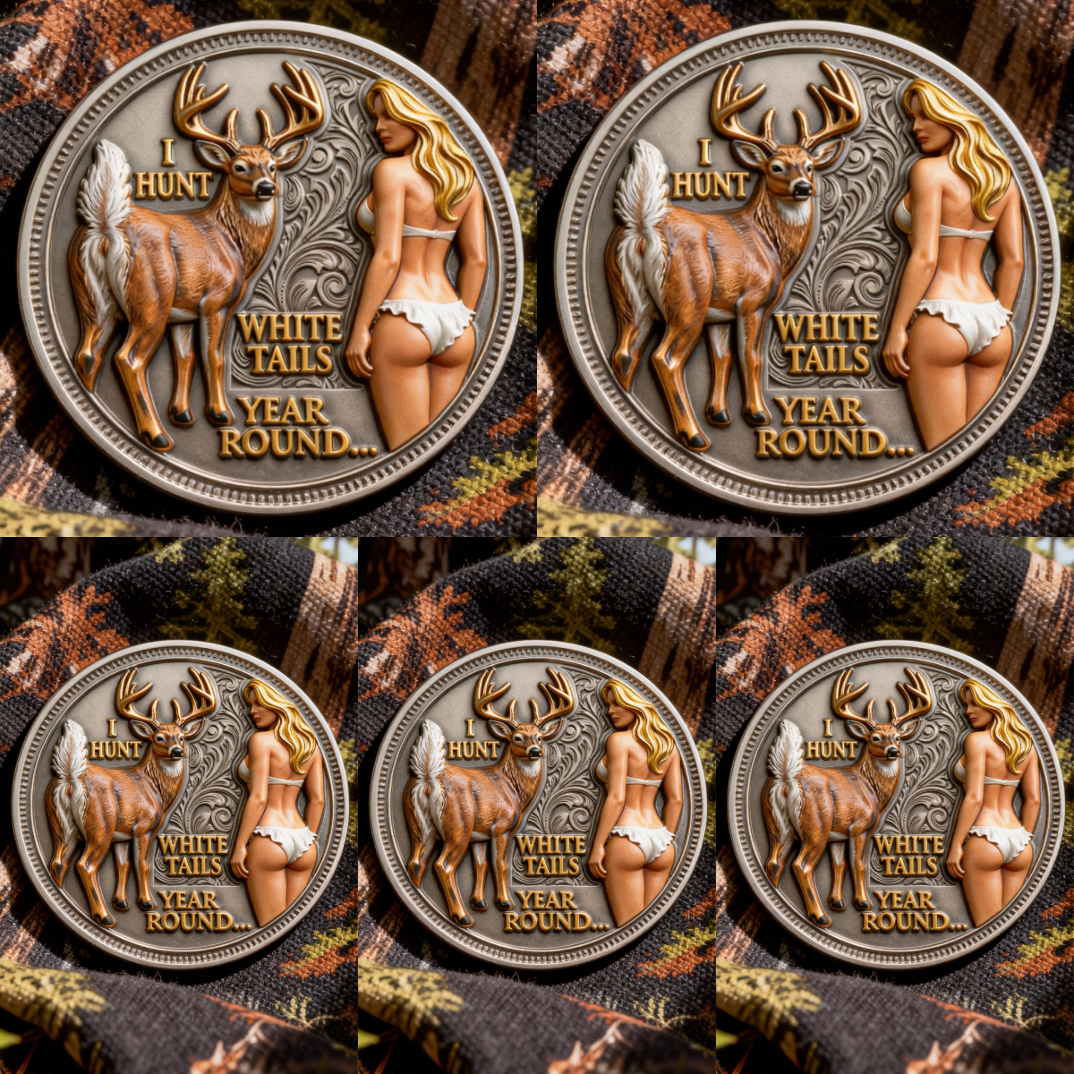 🎄CHRISTMAS 60% OFF - 🦌Big Rack Hunter Commemorative Coin