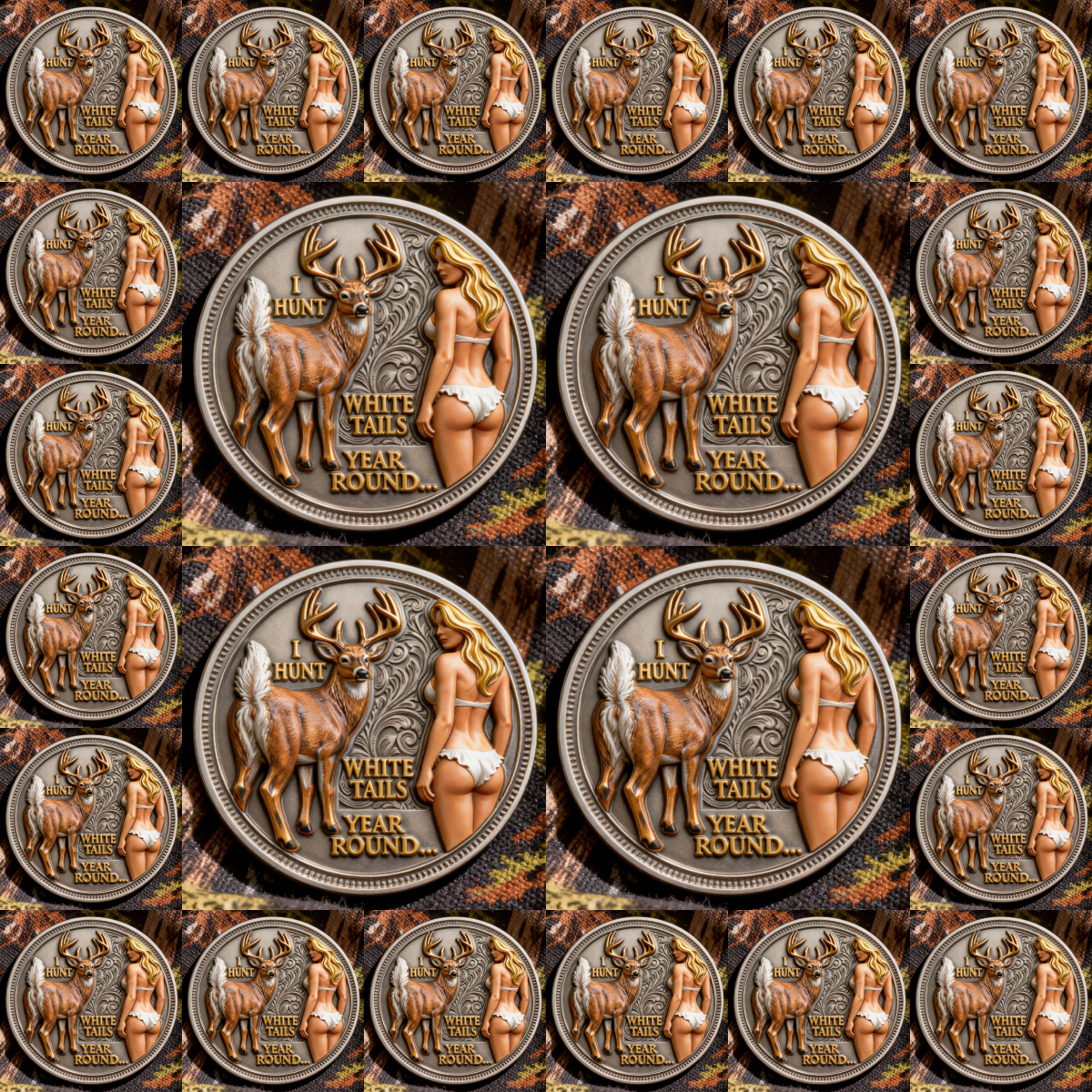 🎄CHRISTMAS 60% OFF - 🦌Big Rack Hunter Commemorative Coin