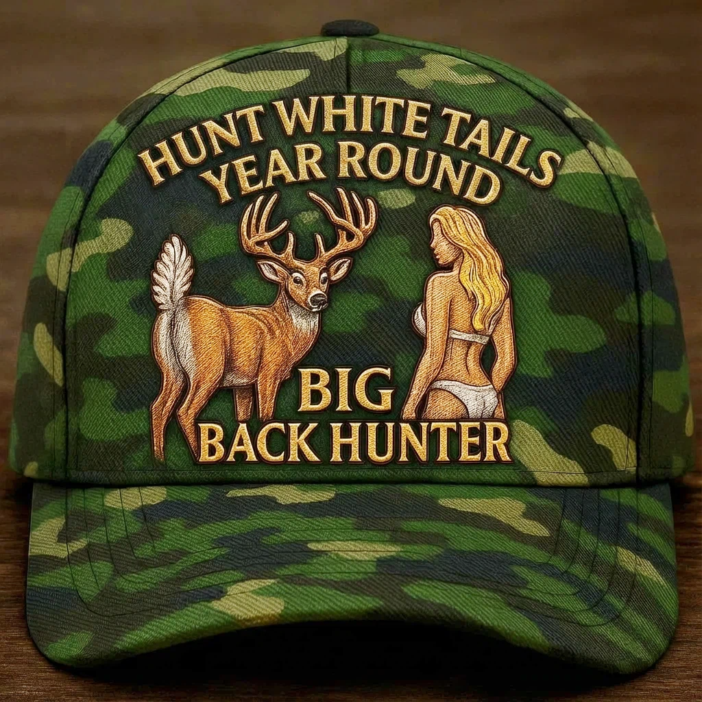🏆Flash Sale 60% OFF -  🇺🇸 “Big Back Hunter” Camouflage Cap — 250th Anniversary Edition 🦅