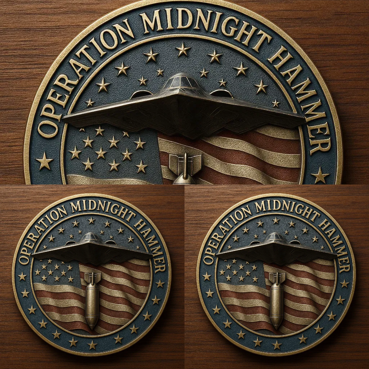 🏆Flash Sale 60% OFF - 🗽🎖️U.S. AIR FORCE B-2 SPIRIT (Stealth Bomber) Challenge Coin🛩️