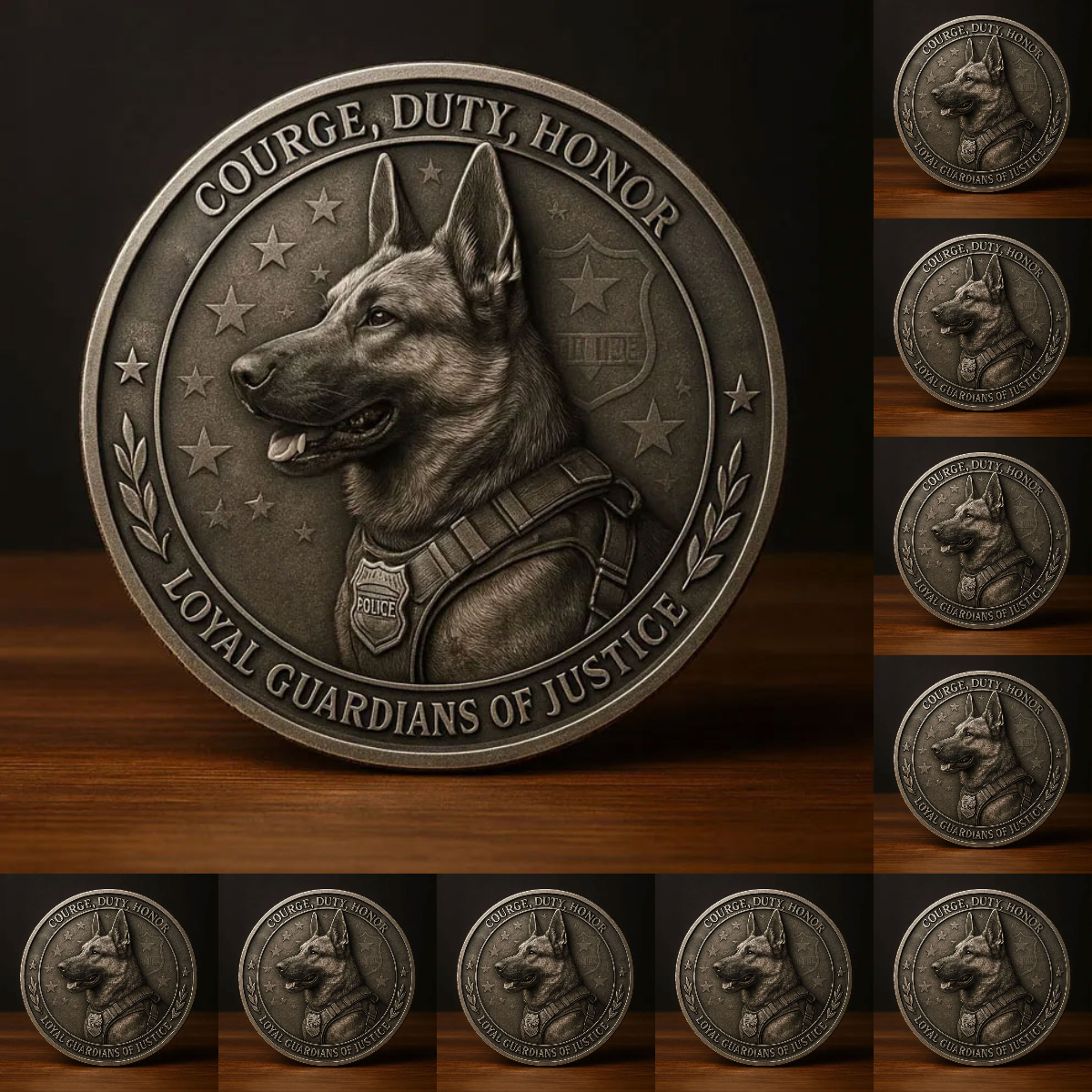 🏆Flash Sale 60% OFF - 🦮🎖️K9 Commemoration Coin: Honor the Heroes of the Force