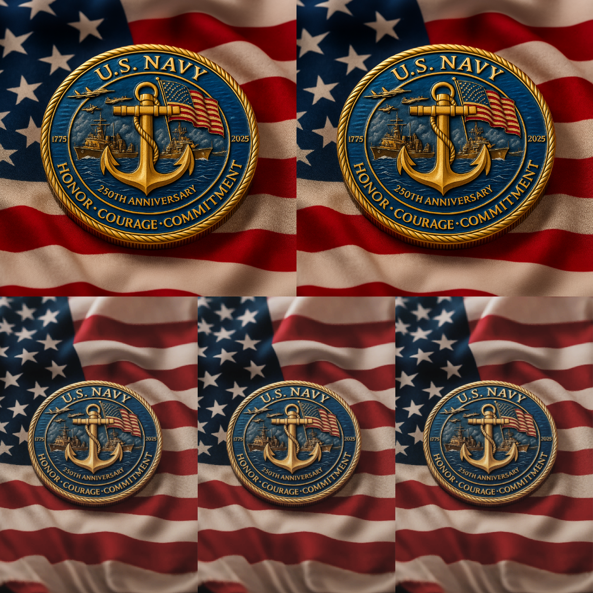 🏆Flash Sale 60% OFF - ⚓250th Anniversary U.S. NAVY Commemorative Coins