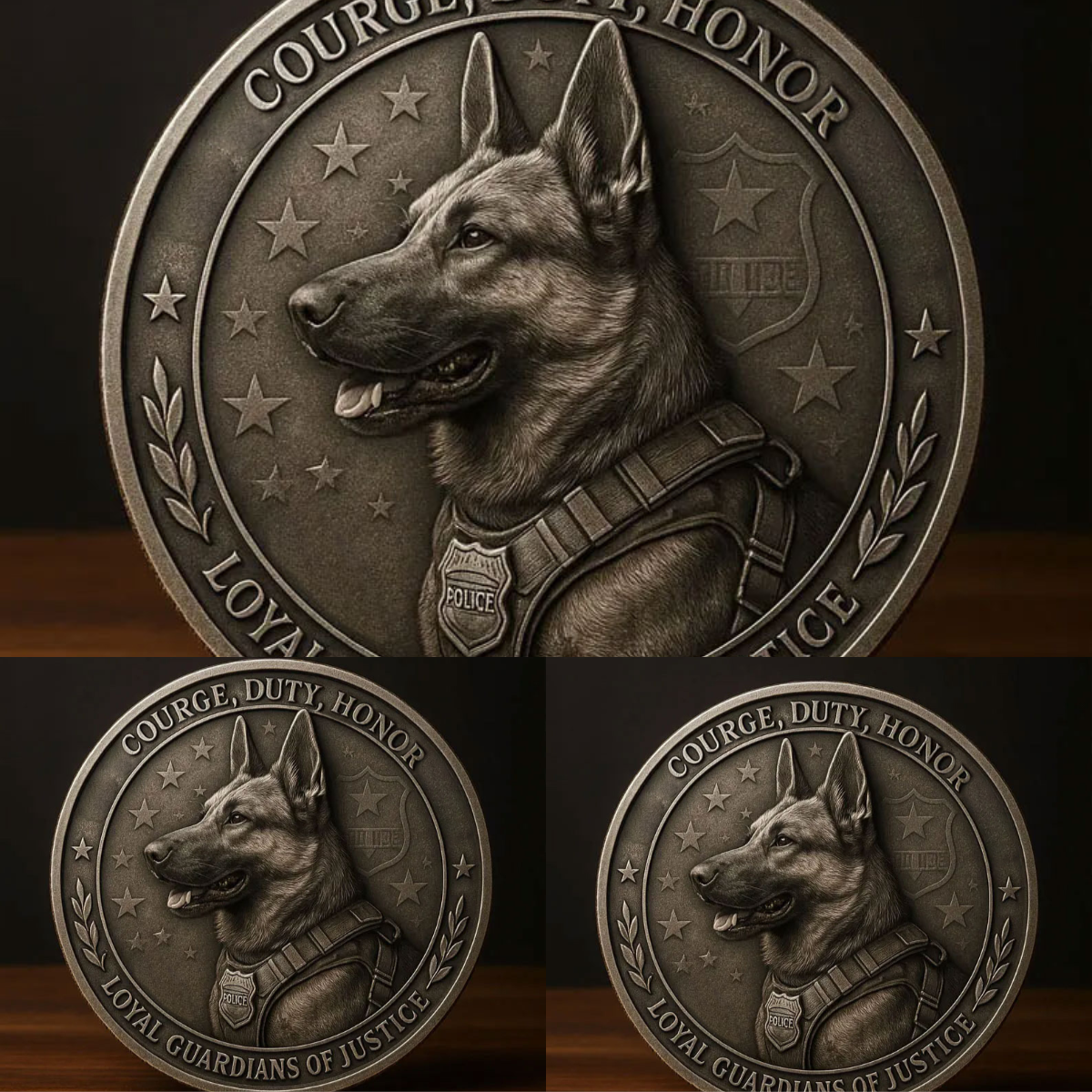 🏆Flash Sale 60% OFF - 🦮🎖️K9 Commemoration Coin: Honor the Heroes of the Force