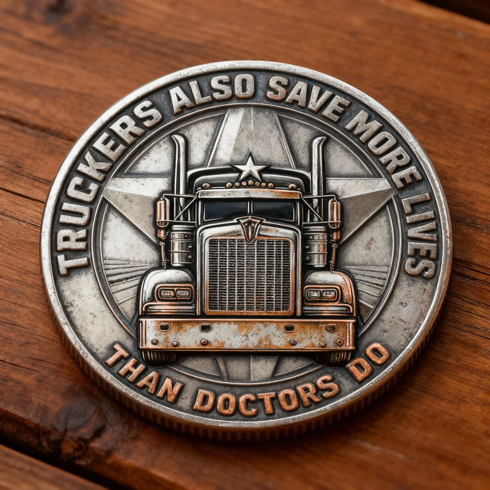 🏆Black Friday 60% OFF - 🚛 Trucker Humor Commemorative Challenge Coin