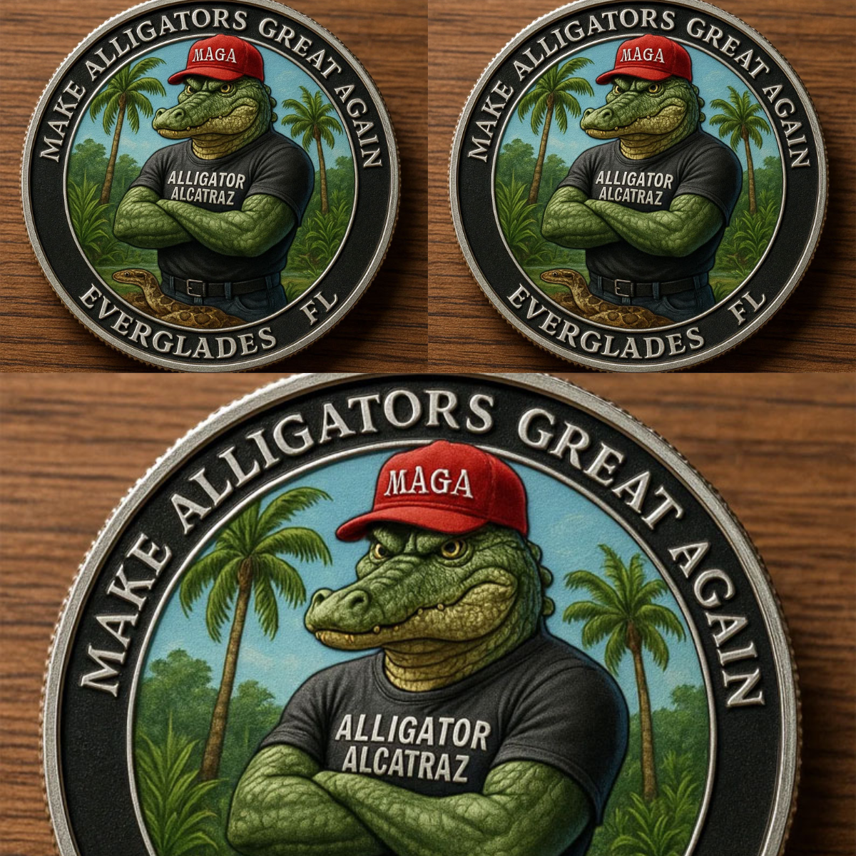 🏆Flash Sale 60% OFF - 🍟🐊Alligator Alcatraz Coin