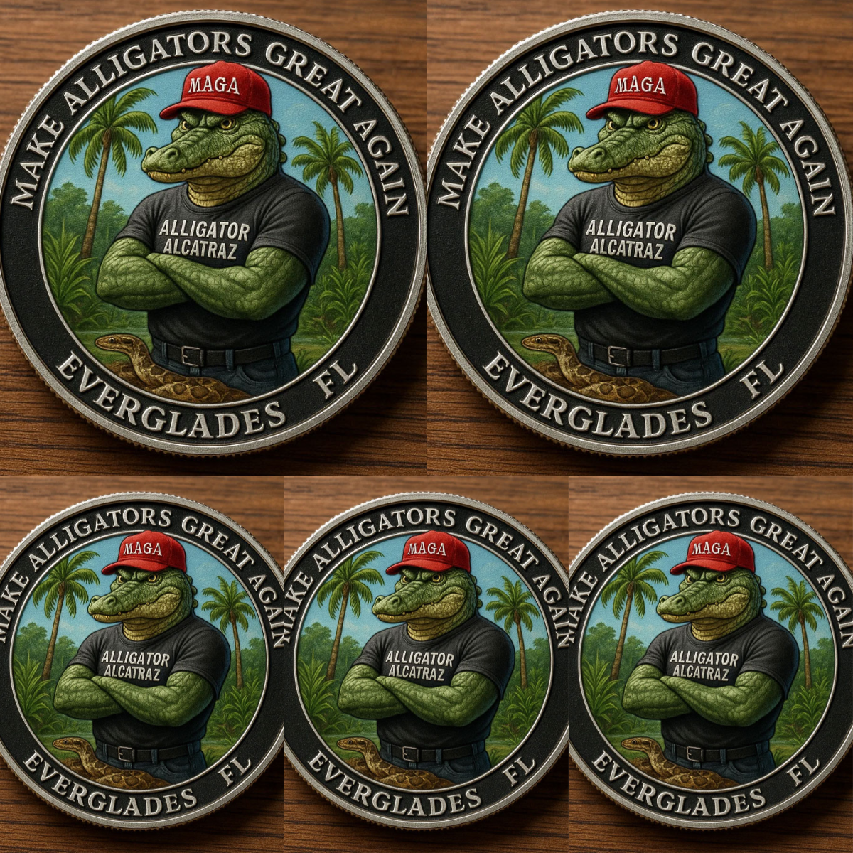 🏆Flash Sale 60% OFF - 🍟🐊Alligator Alcatraz Coin