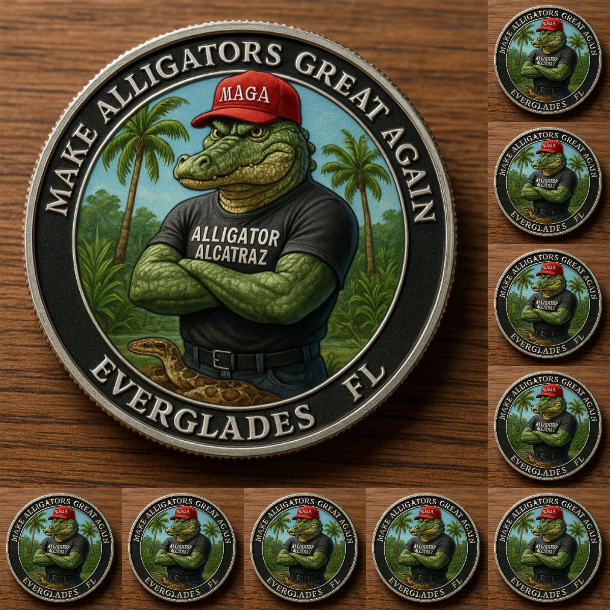 🏆Flash Sale 60% OFF - 🍟🐊Alligator Alcatraz Coin
