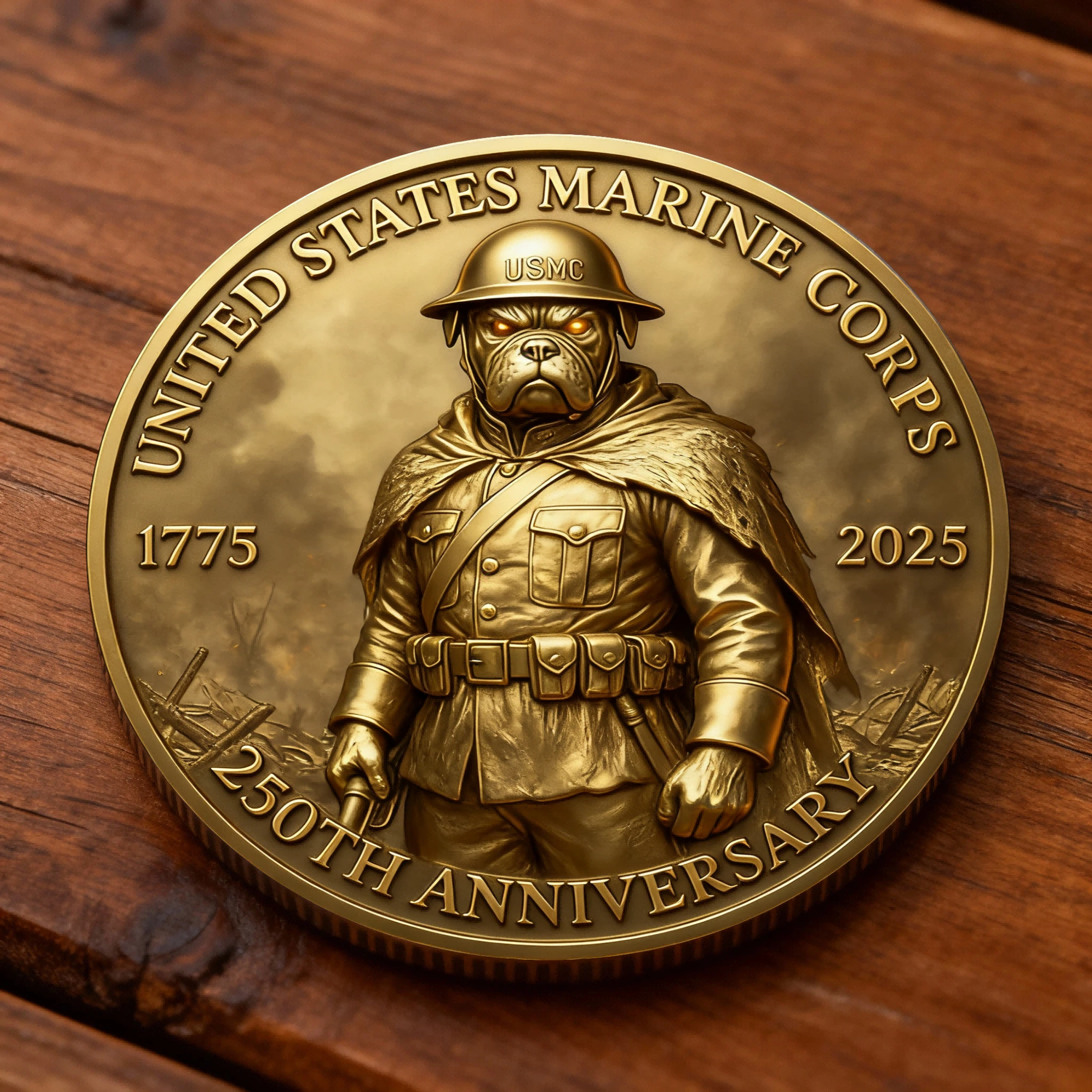🏆Flash Sale 60% OFF - “United States Marine Corps 250th Anniversary” Commemorative Coin 🦅⚓️