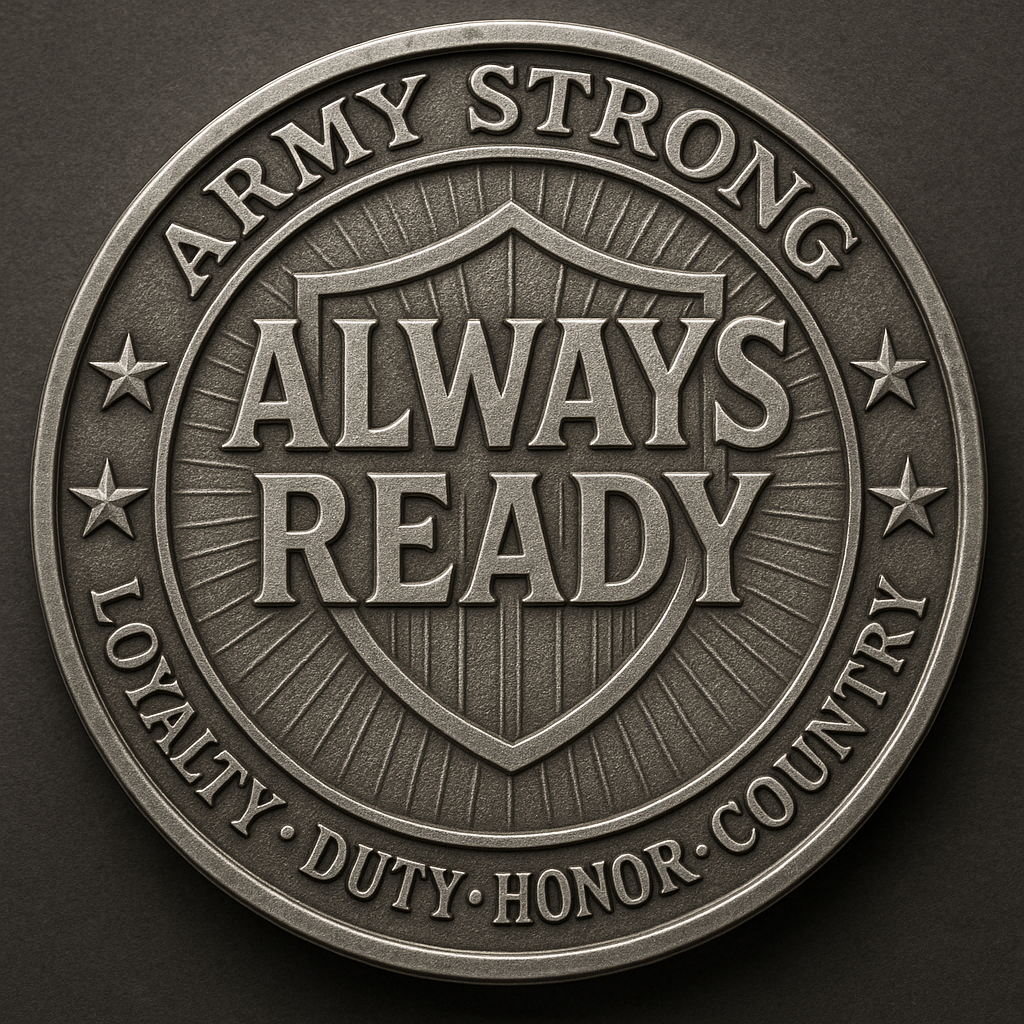 🏆Flash Sale 60% OFF - U.S. Army 250th Anniversary Commemorative Coin – Always Ready, Always Strong 💪🇺🇸