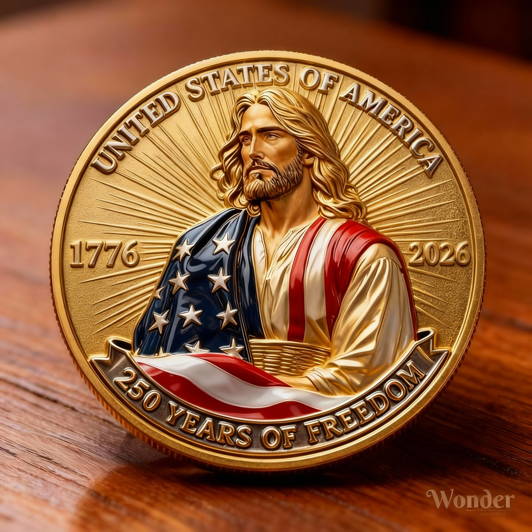 🏆Flash Sale 60% OFF - “250 Years of Freedom” Commemorative Coin 🦅🇺🇸