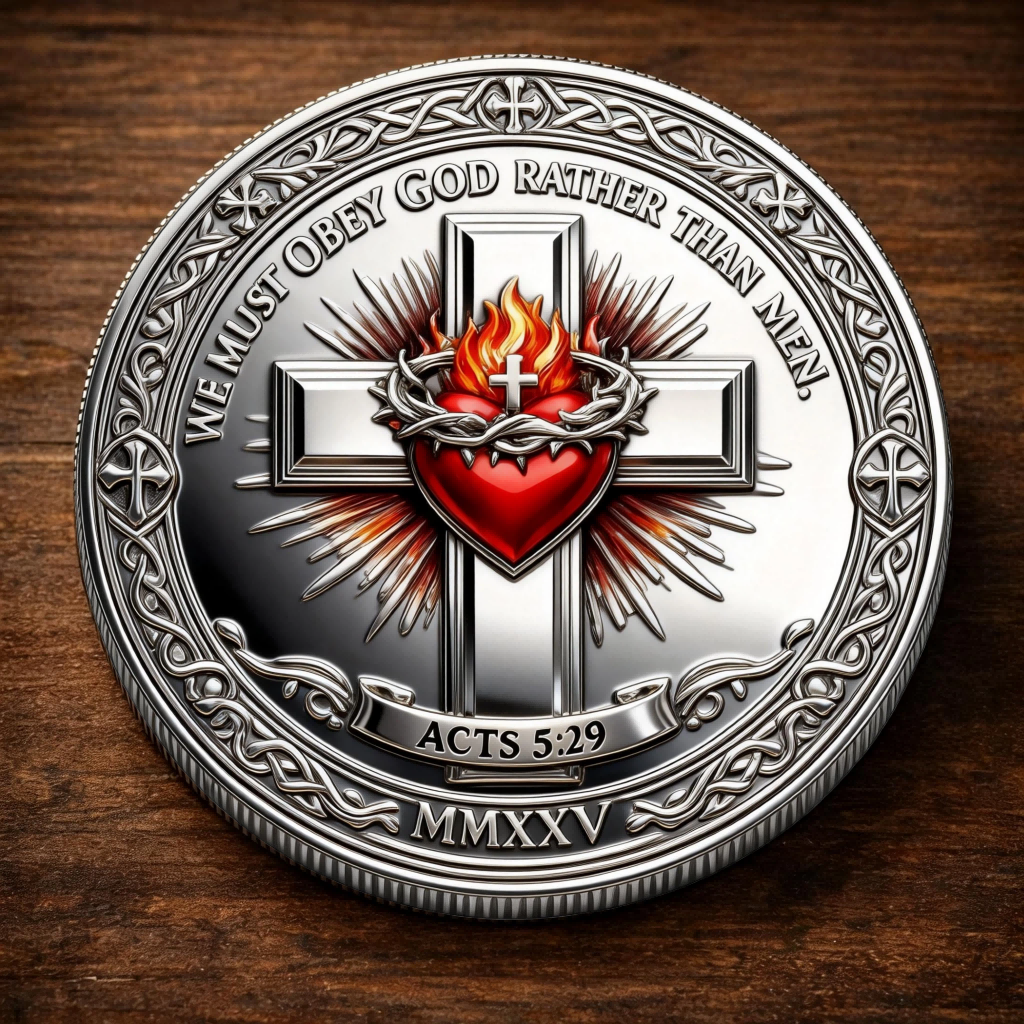 🏆Flash Sale 60% OFF -DELTA FORCE — ✨ Saint patrick - “Faith Is Personal” Commemorative Coin