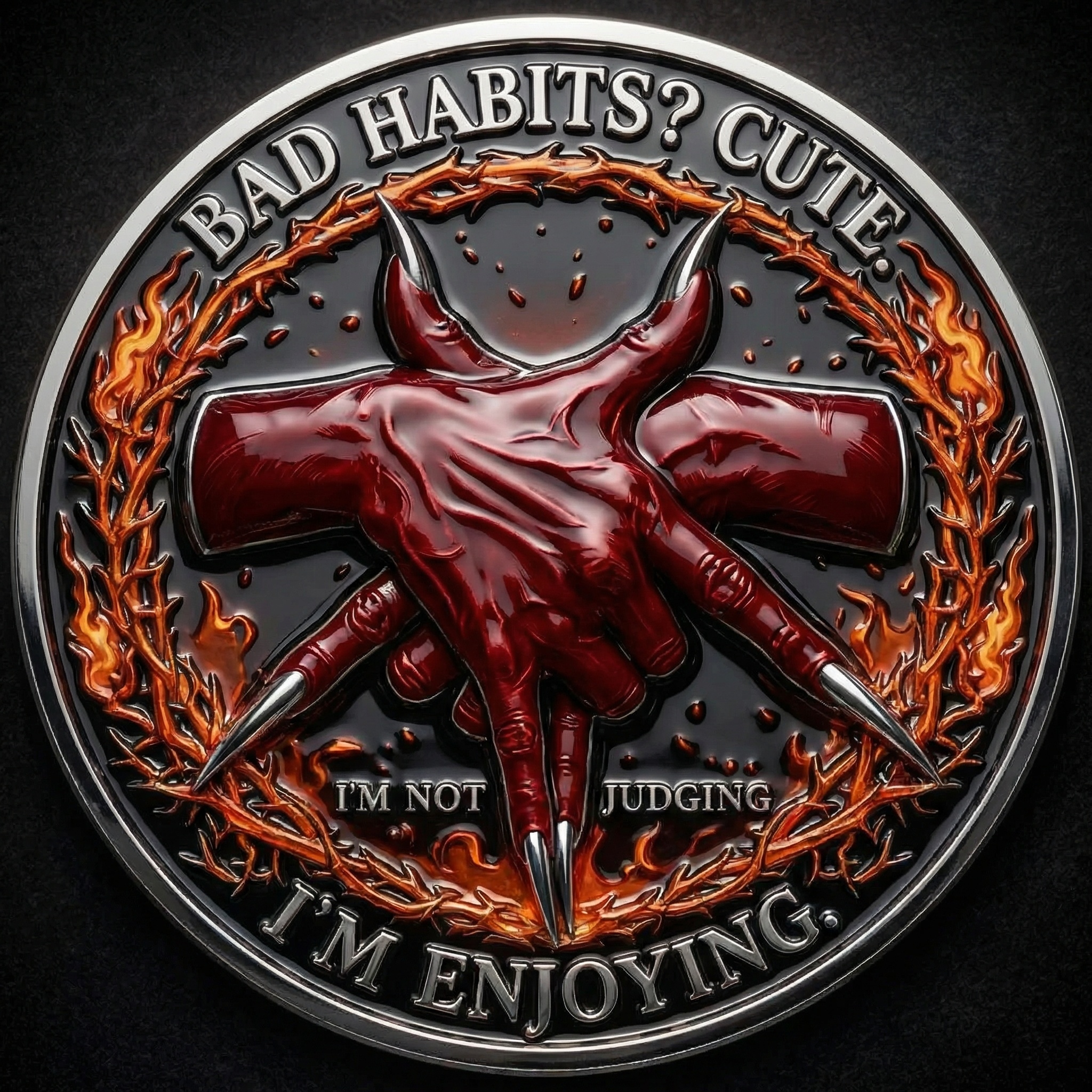 ❤️Bad Habits, Cute Devil Coin