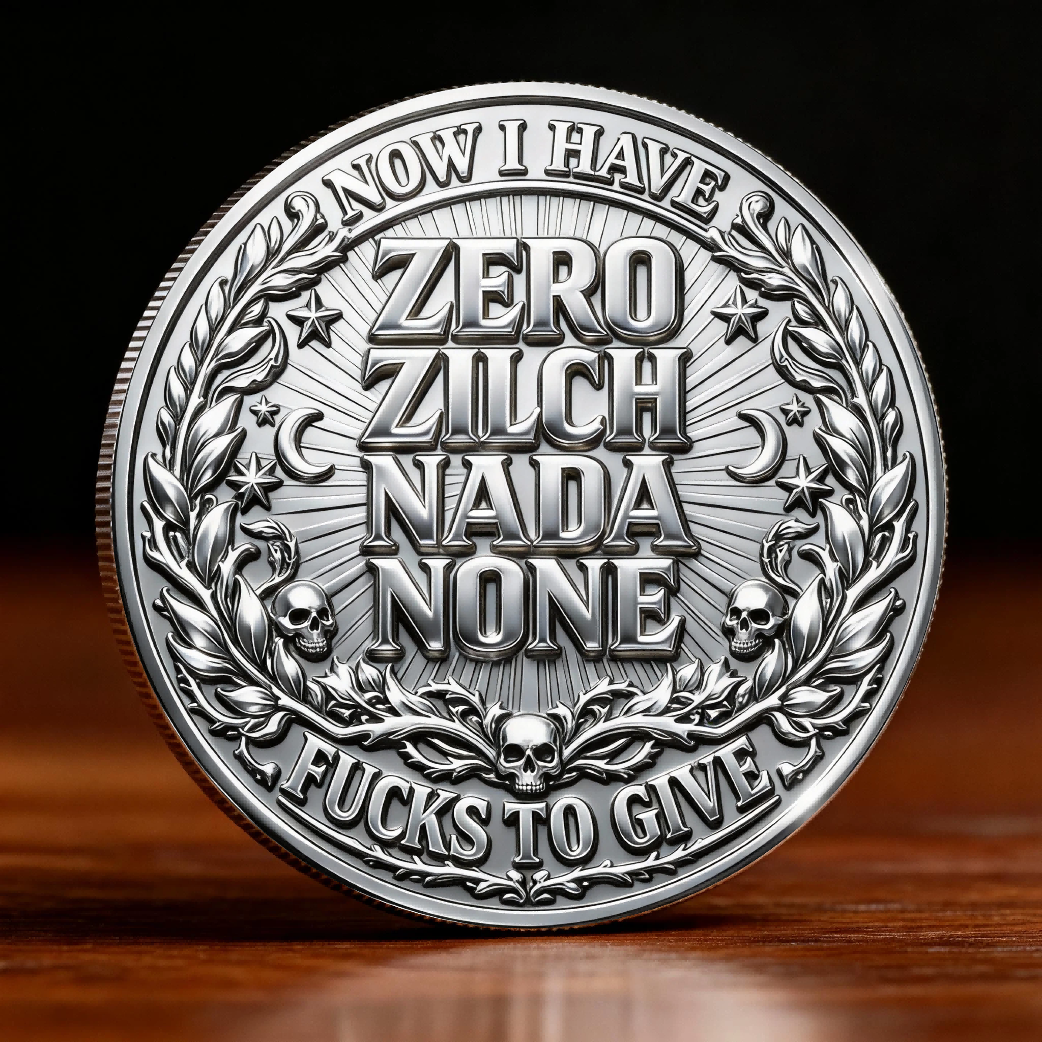 🏆NEW YEAR 60% OFF - “Zero F*cks Given” Commemorative Coin