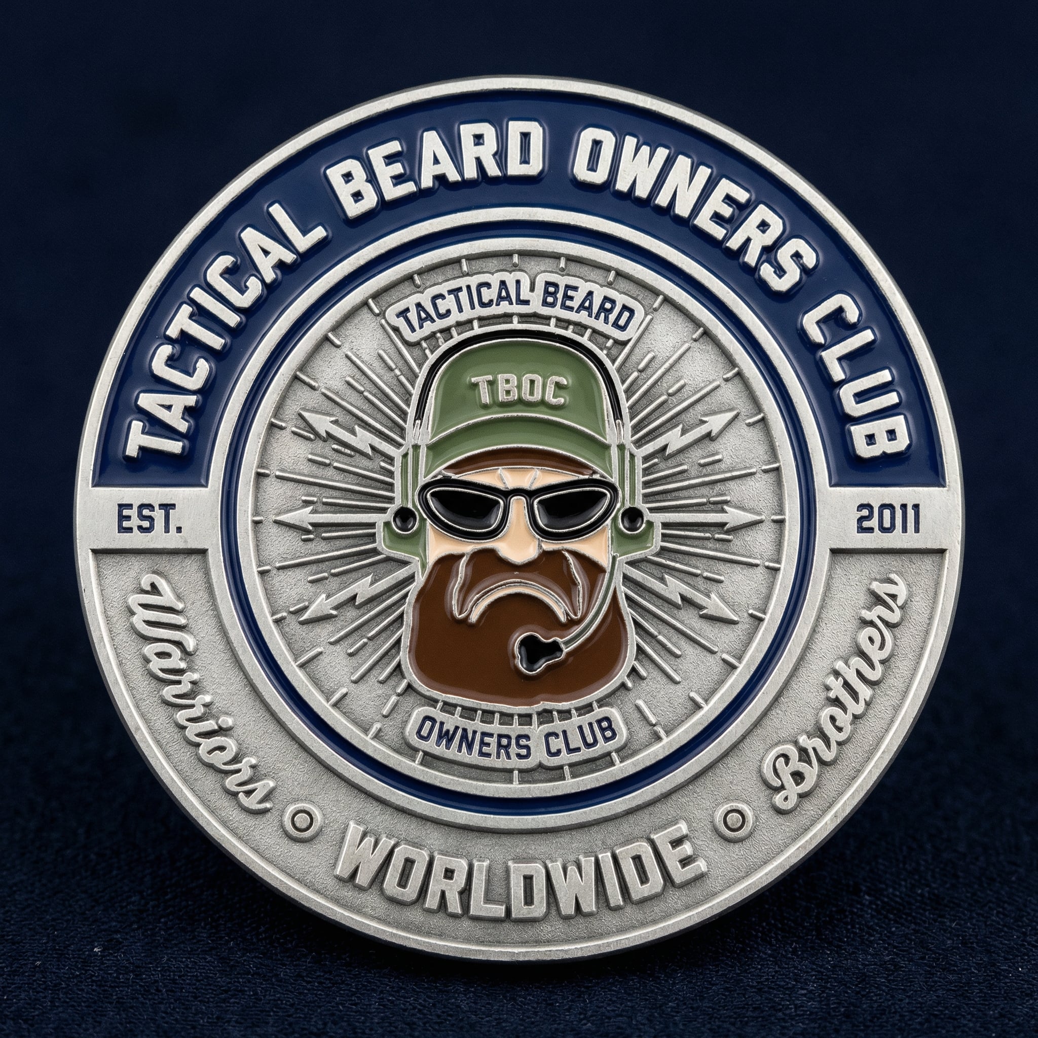 🏆NEW YEAR 60% OFF - 🪙 Tactical Beard Owners Club Commemorative Coin