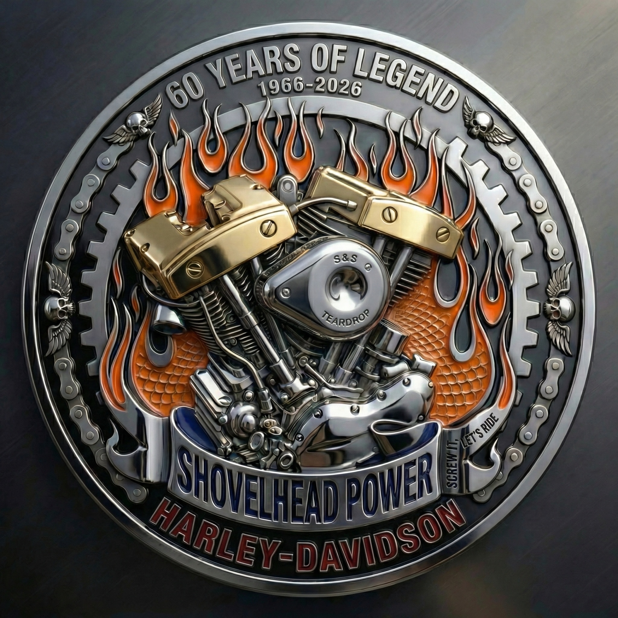 🏆NEW YEAR 60% OFF - American Iron Legacy Commemorative Coin 🏍️🔥