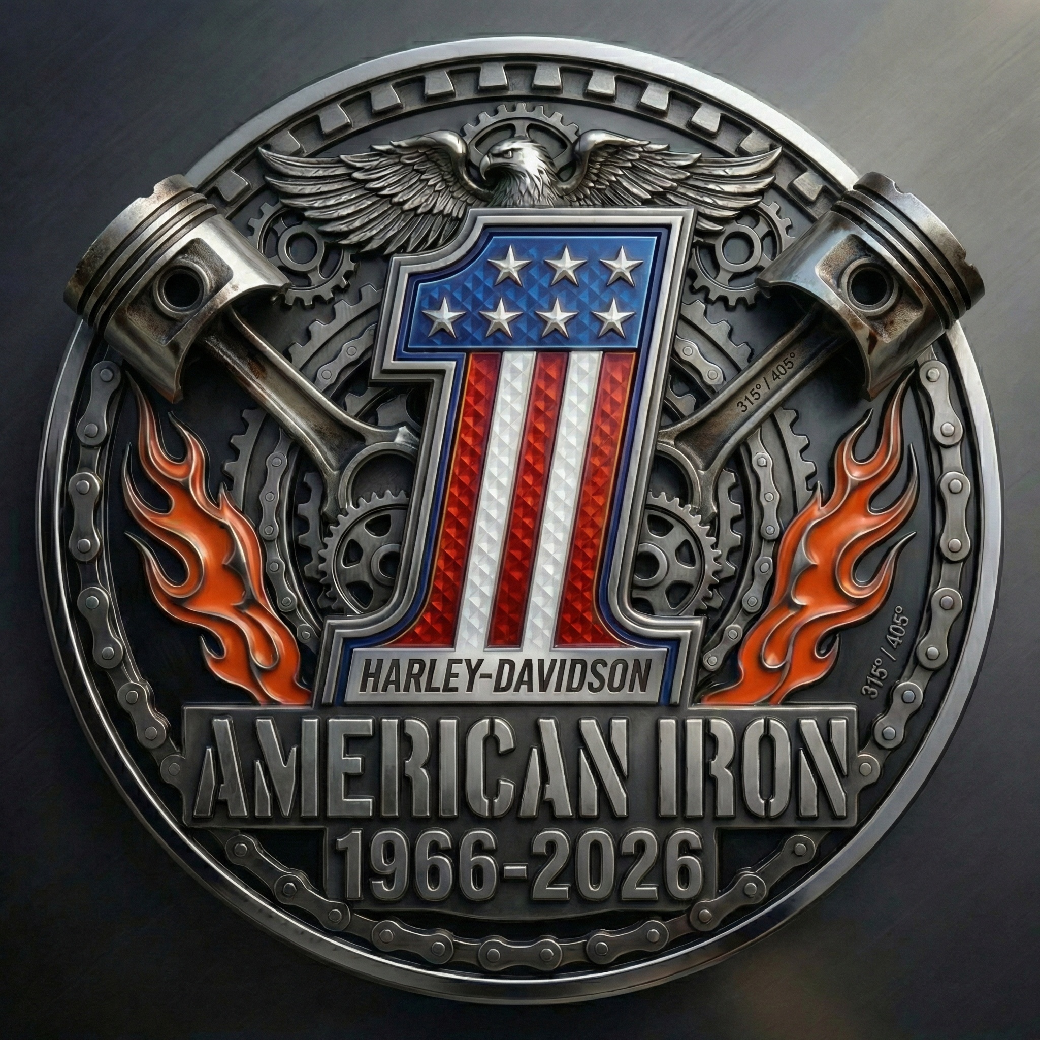 🏆NEW YEAR 60% OFF - American Iron Legacy Commemorative Coin 🏍️🔥