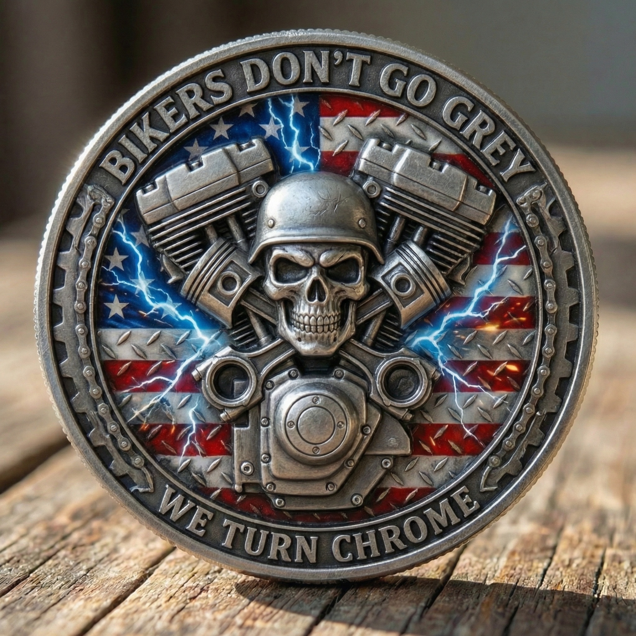 🏆NEW YEAR 60% OFF - Grumpy Old Bikers Commemorative Coin 🏍️🔥