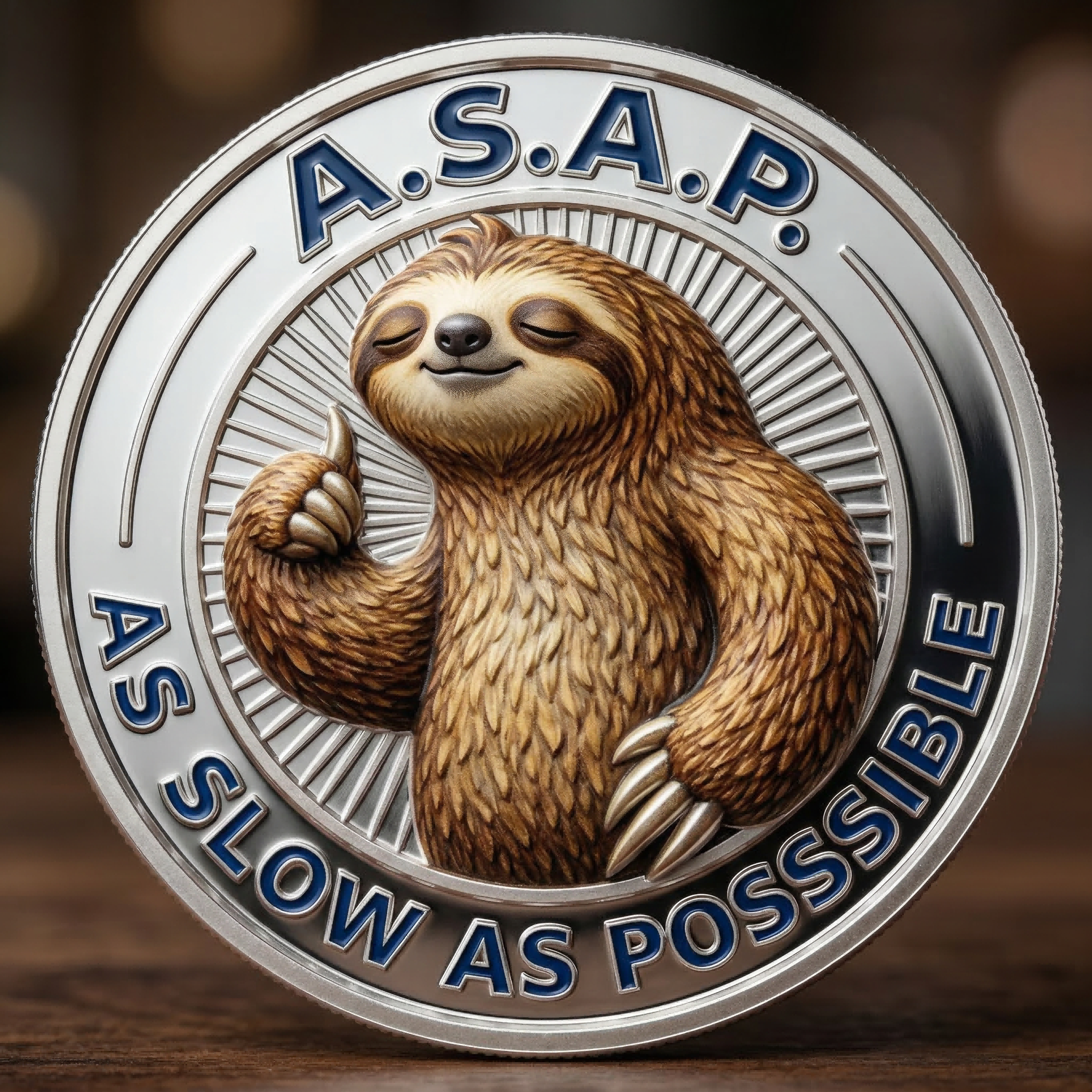 🇺🇸USA 250th | 60% OFF - Slow Adventure Sloth Commemorative Coin 🦥🪙🌄