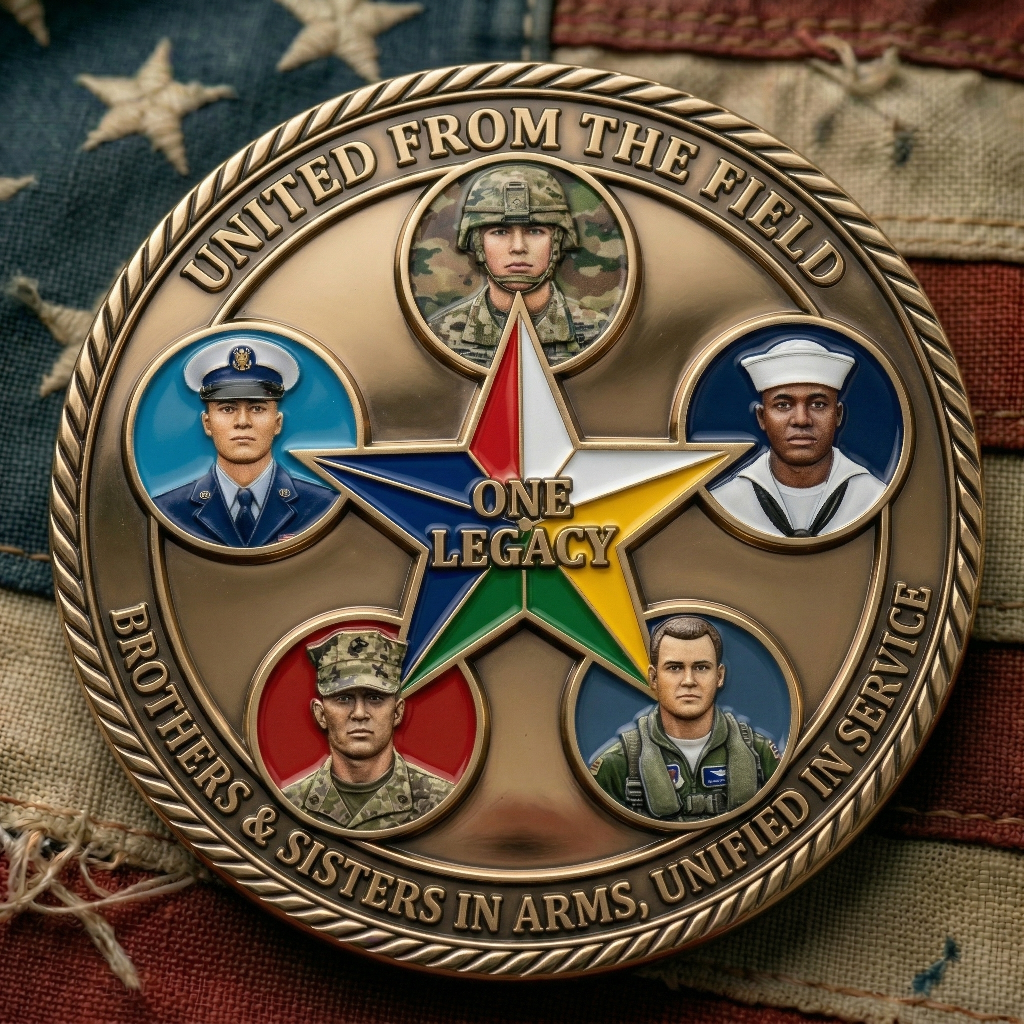 ⚡️Last Day 49% OFF - DD-214 Unity Veteran Commemorative Coin 🇺🇸