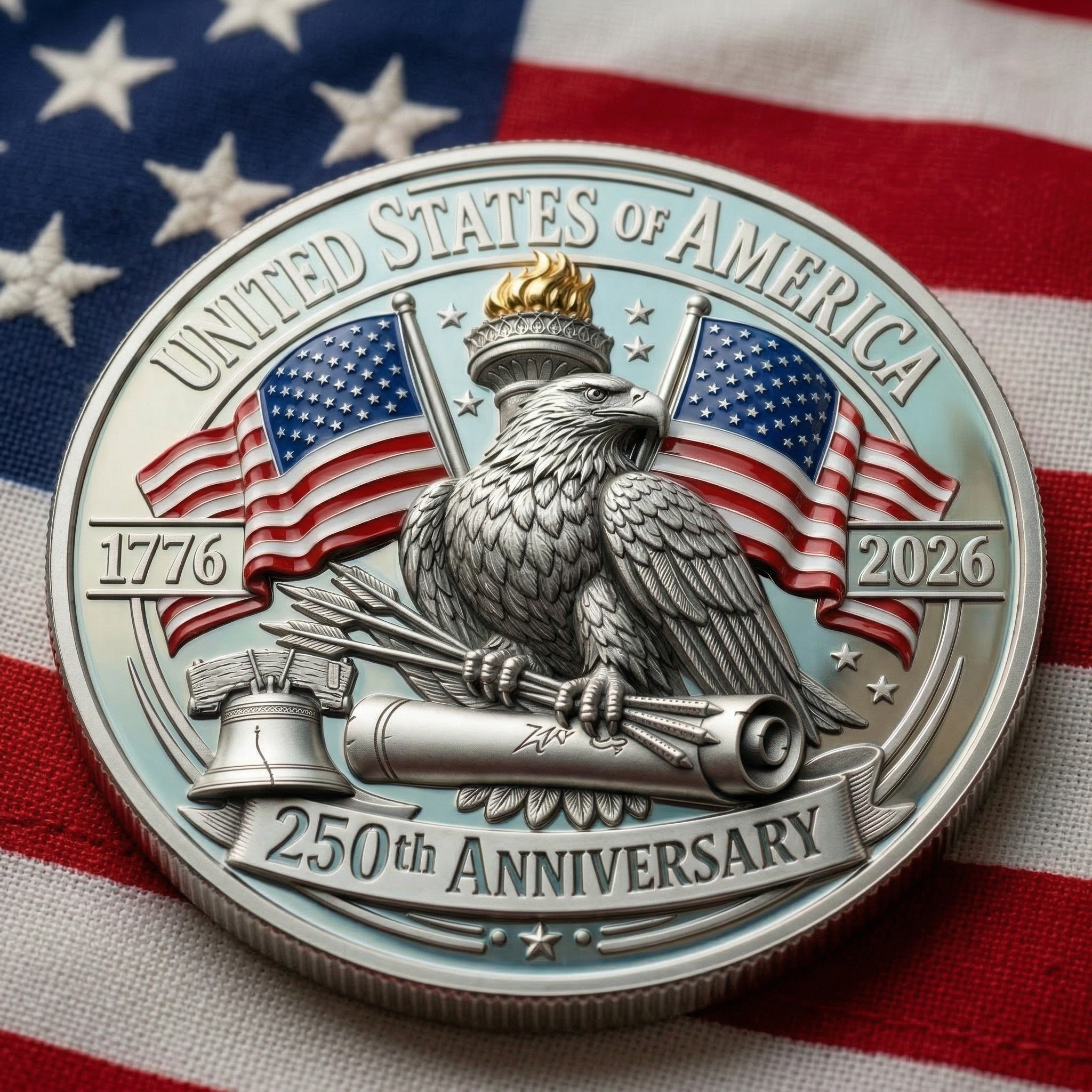 ⚡️Last Day 49% OFF - America 250th Legacy Commemorative Coin 🇺🇸