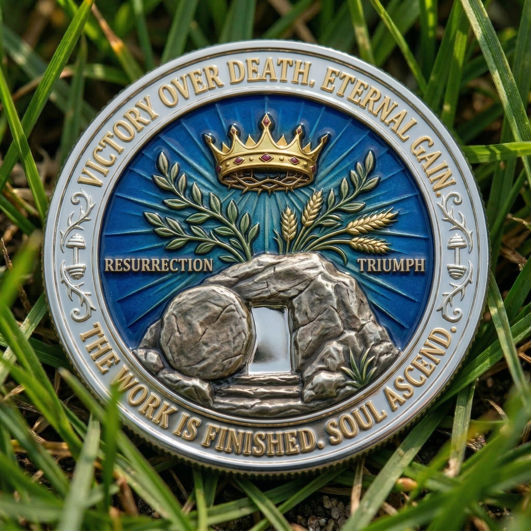 ⚡️Last Day 49% OFF - Faith Strength Resurrection Commemorative Coin ✝️