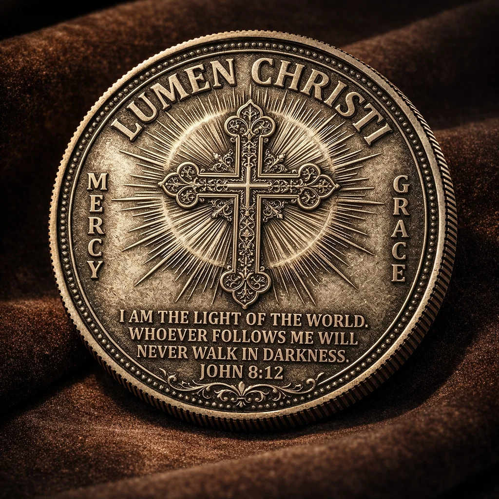⚡️Last Day 49% OFF - Light of Christ Faith Commemorative Coin ✝️