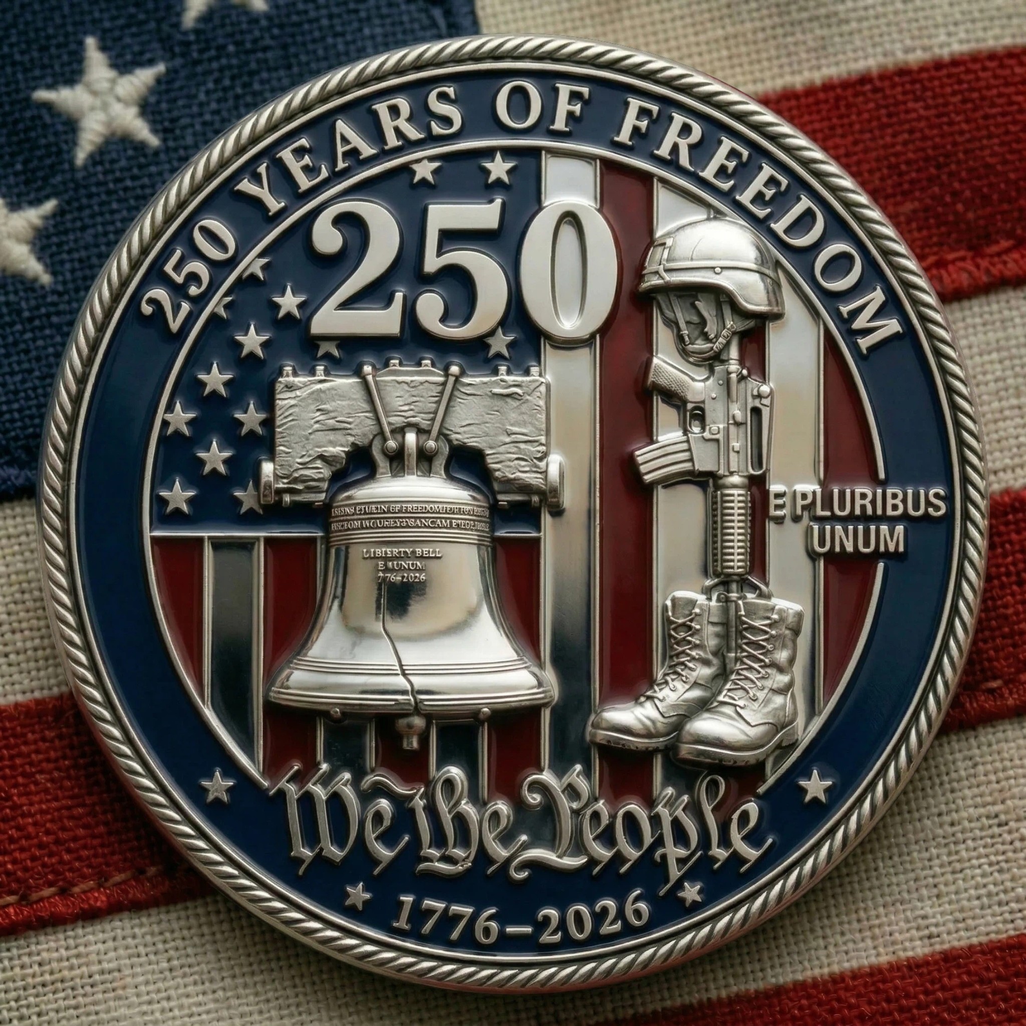⚡️Last Day 49% OFF - U.S. Veteran Freedom Anniversary Coin 🇺🇸