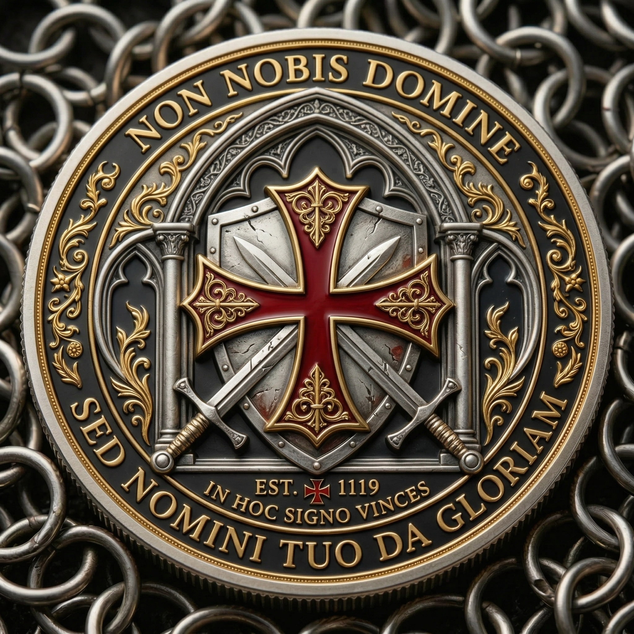 ⚡️Last Day 49% OFF - Deus Vult Crusader Commemorative Coin ⚔️