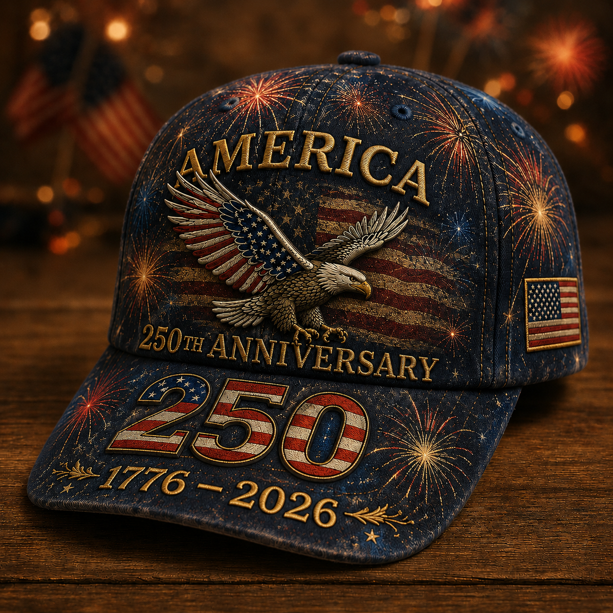 Flash Sale 49% OFF - America 250th Anniversary Eagle Cap
