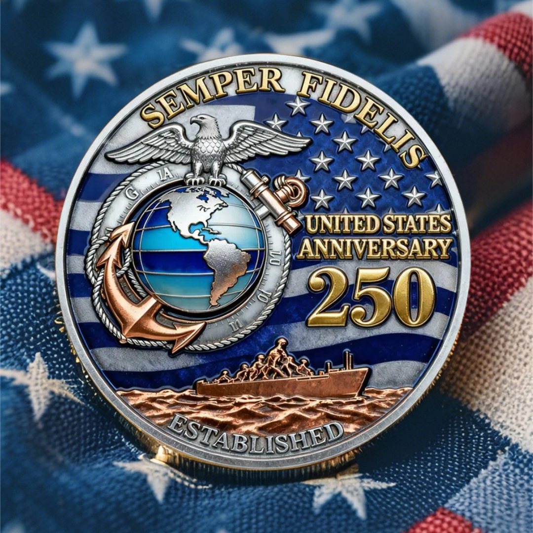 🏆Flash Sale 60% OFF - 🎉250th Anniversary Commemorative Coin of the Marine Corps