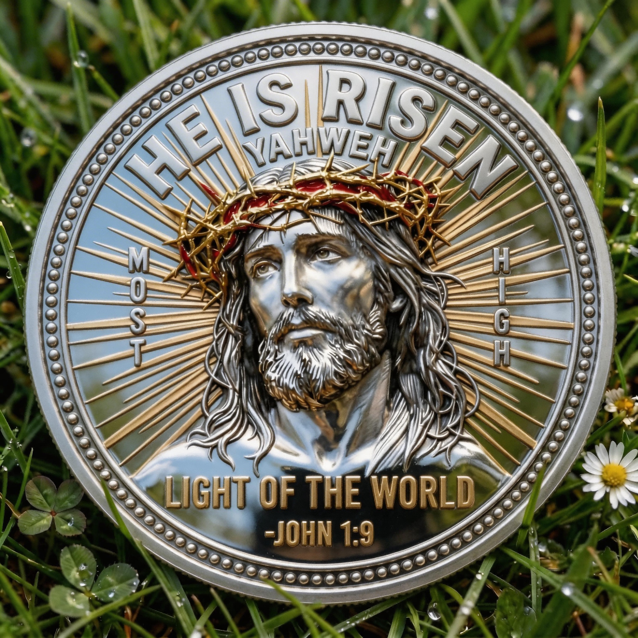 ⚡️Last Day 49% OFF - Risen Light Faith Commemorative Coin ✝️
