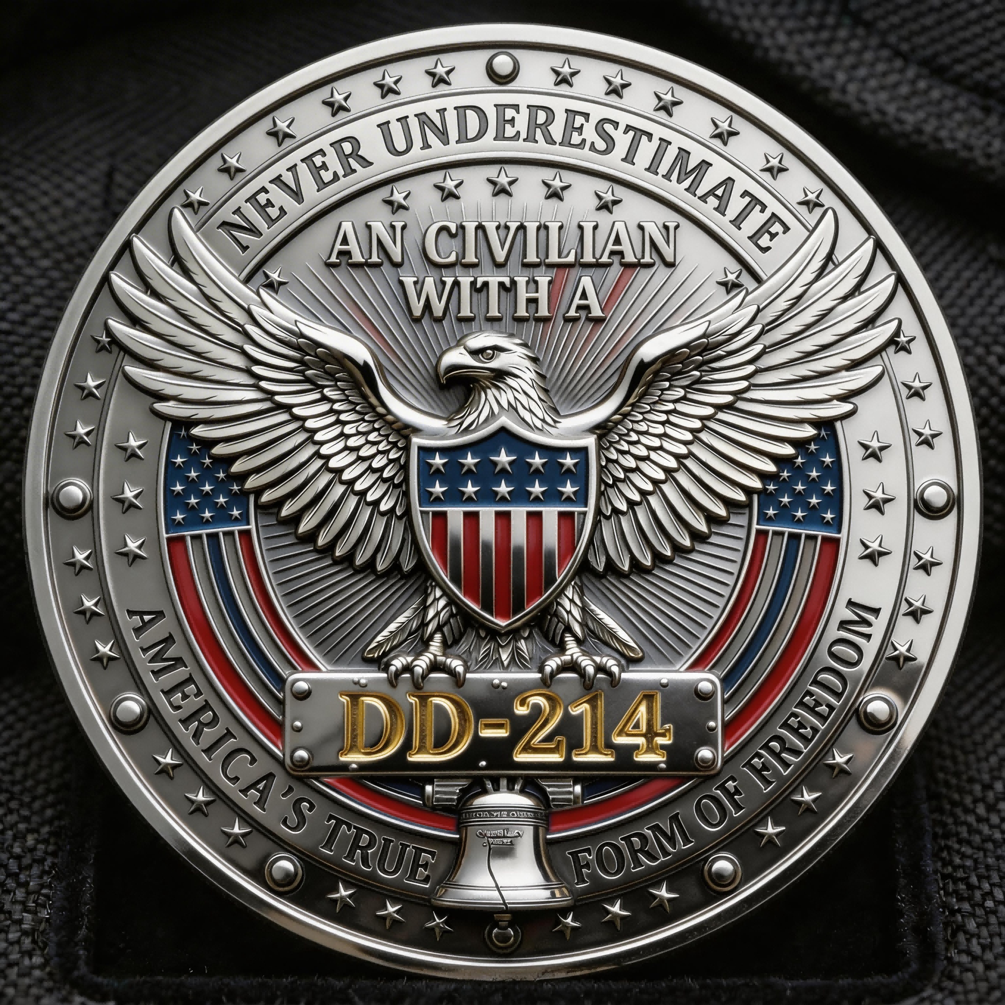 ⚡️Last Day 49% OFF - DD-214 Veteran Honor Commemorative Coin 🇺🇸