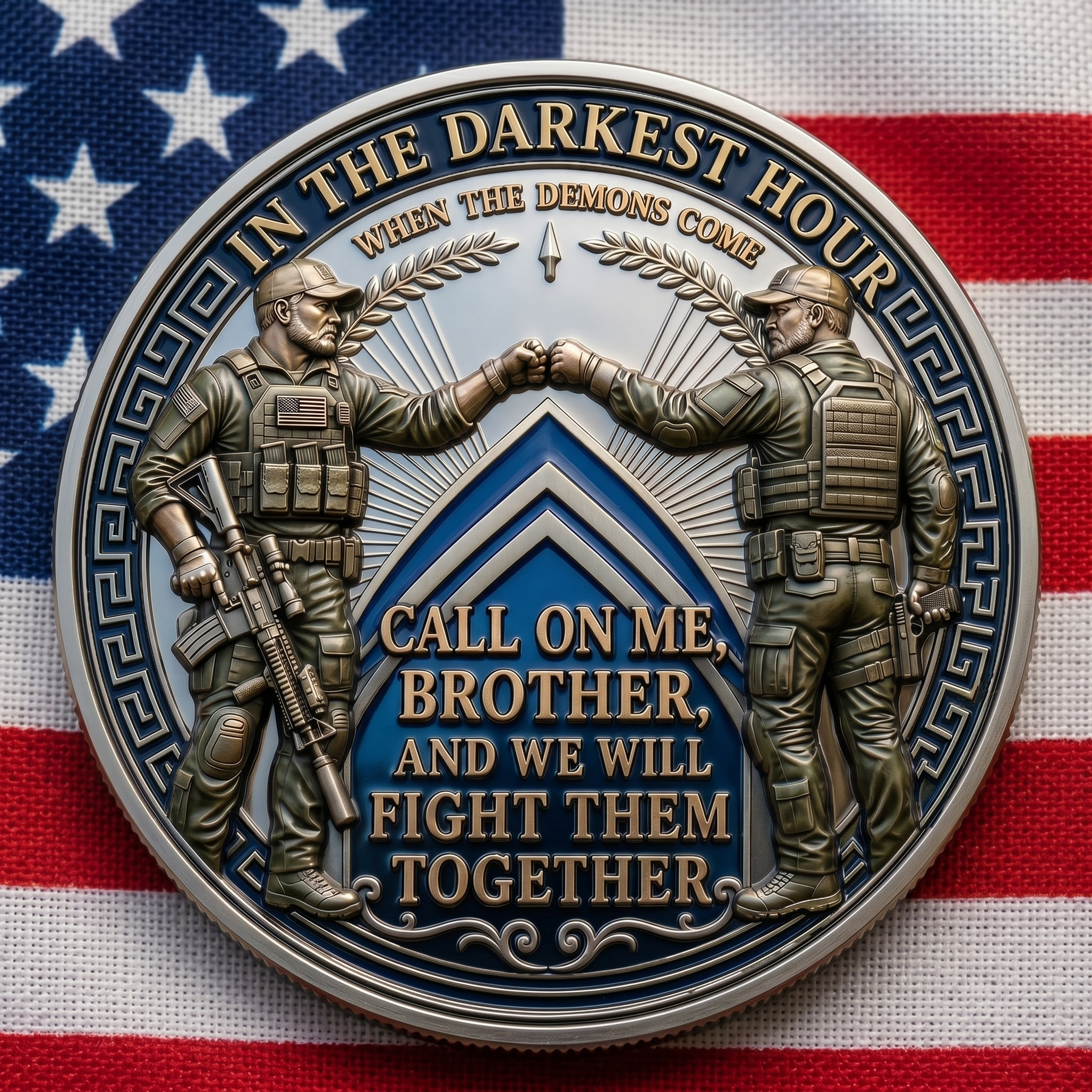 Brotherhood of Veterans Coin