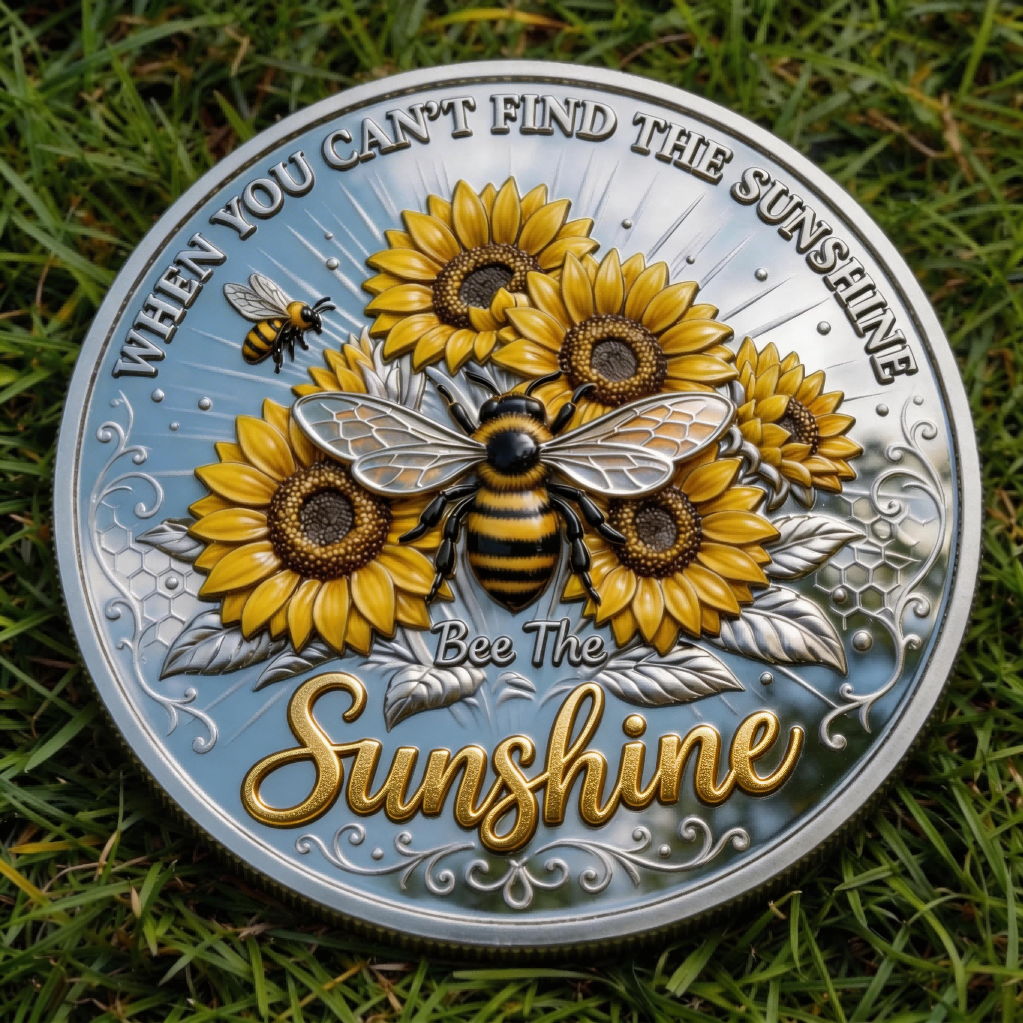 ⚡️Last Day 49% OFF - Bee The Sunshine Commemorative Coin 🌻