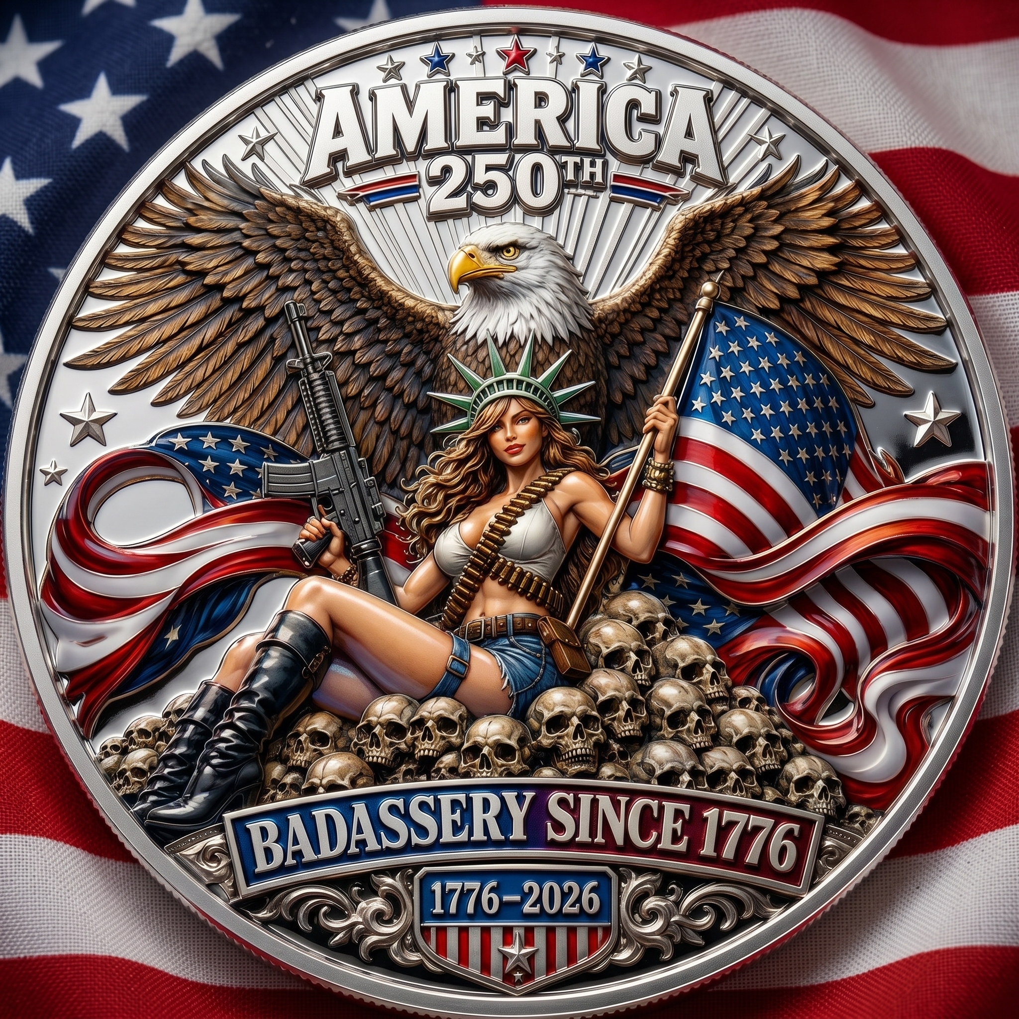 Wild Hearts of Freedom Coin