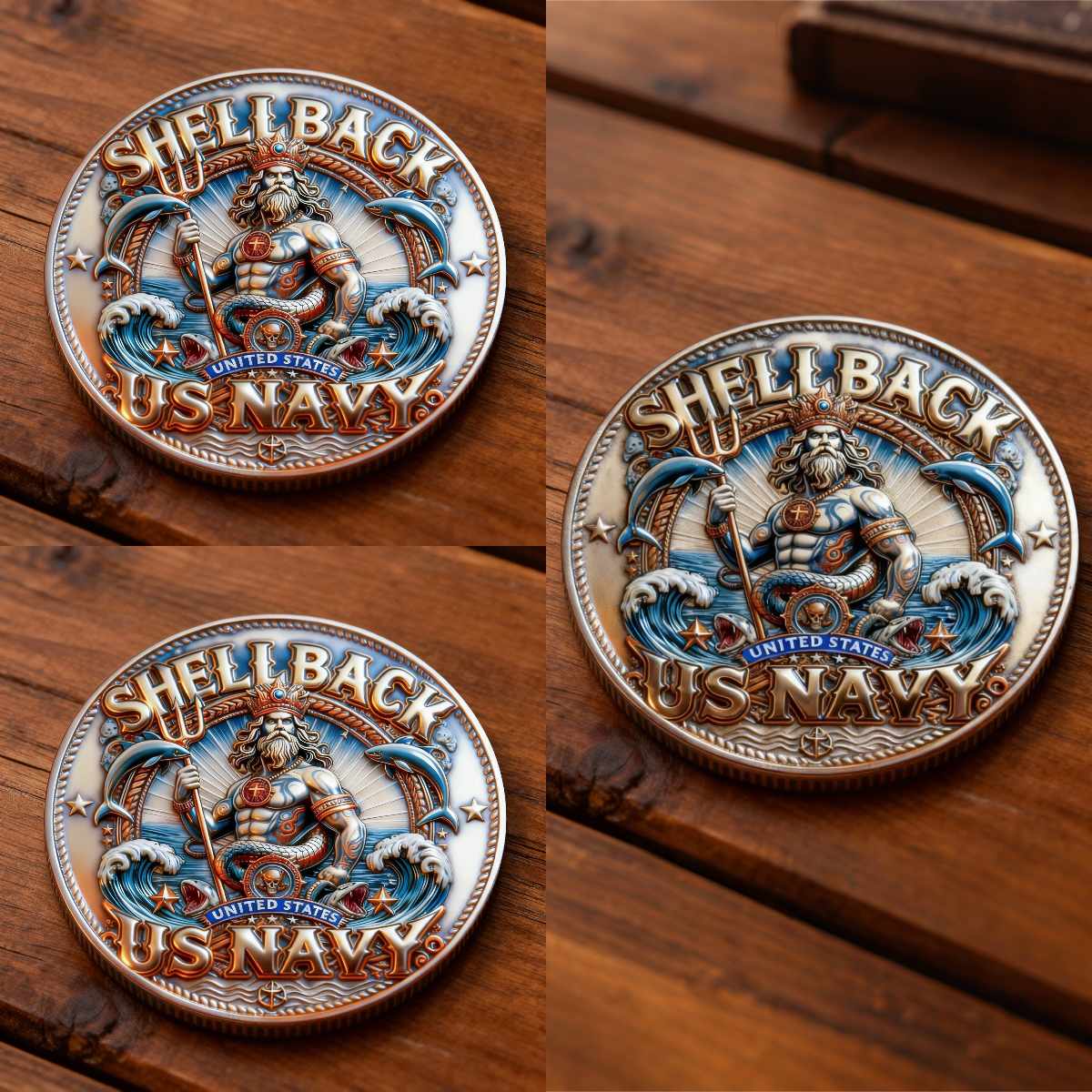 🏆Black Friday 60% OFF - 🇺🇸 US Navy Shellback Commemorative Coin