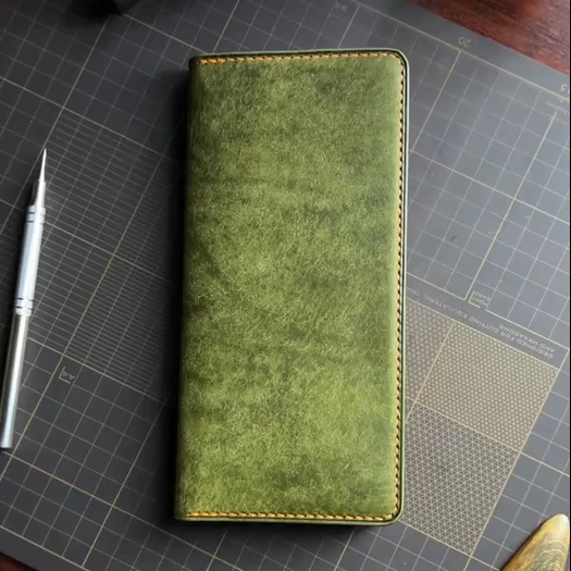 🏆Flash Sale⚡ 50K+ SOLD! Almost Gone - Handmade Genuine Leather Long Wallet