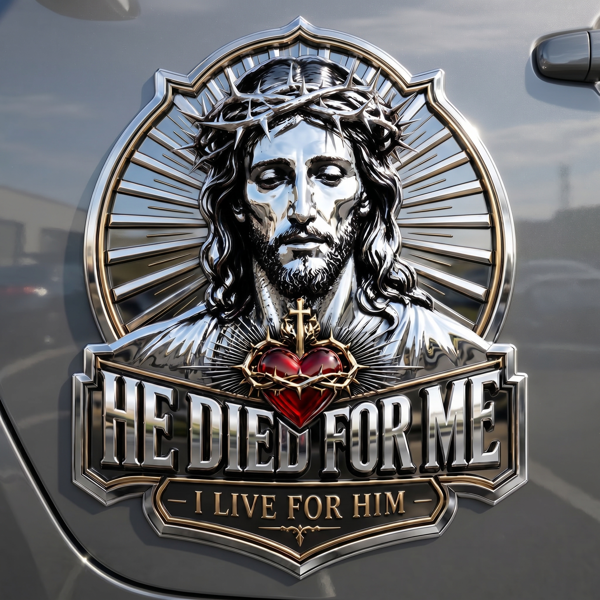 He Died For Me Emblem