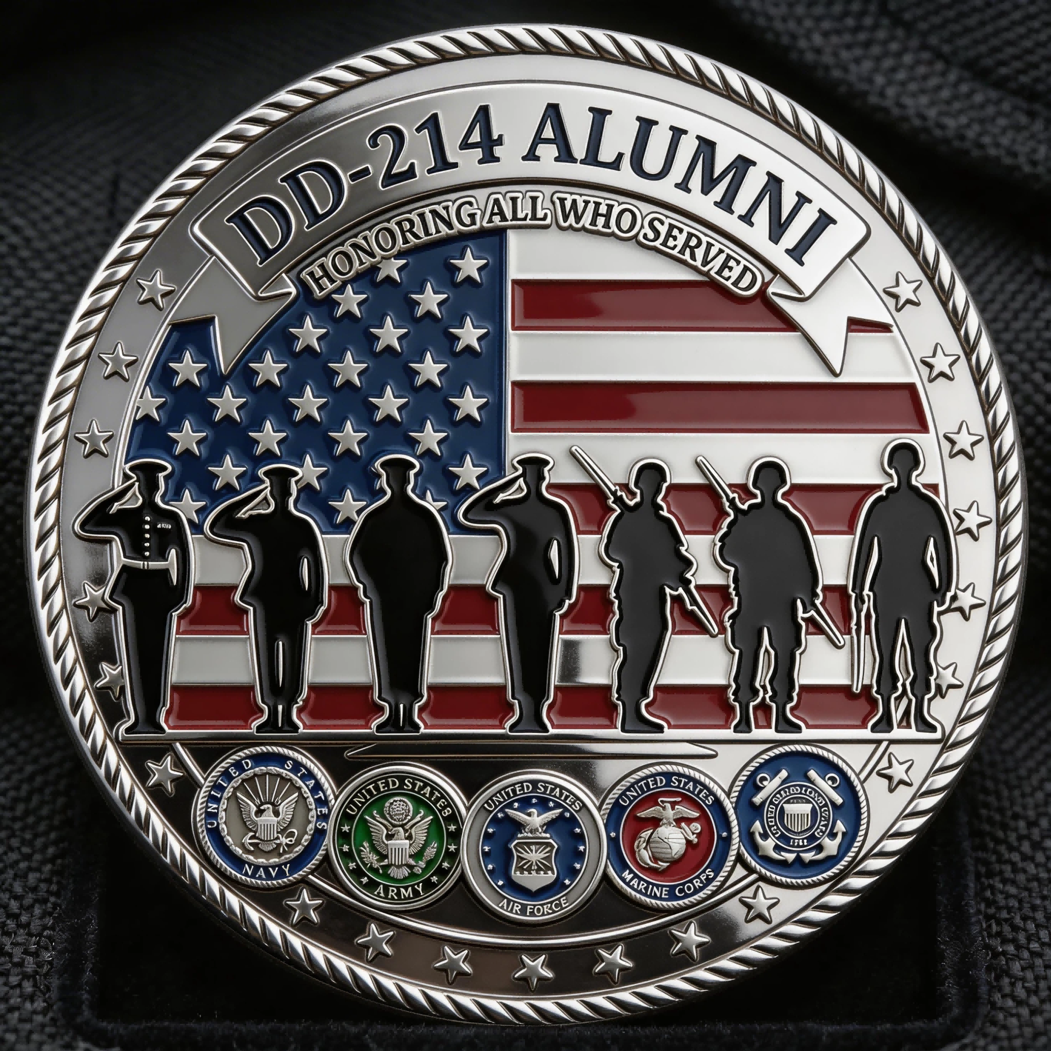 ⚡️Last Day 49% OFF - DD-214 Veteran Honor Commemorative Coin 🇺🇸