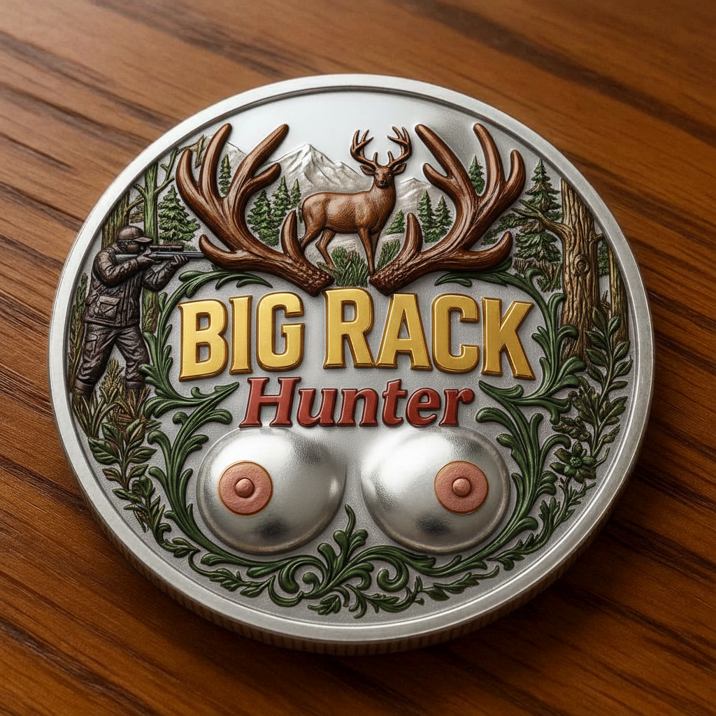 🏆Flash Sale 60% OFF -The "Big Rack Hunter" Commemorative Coin