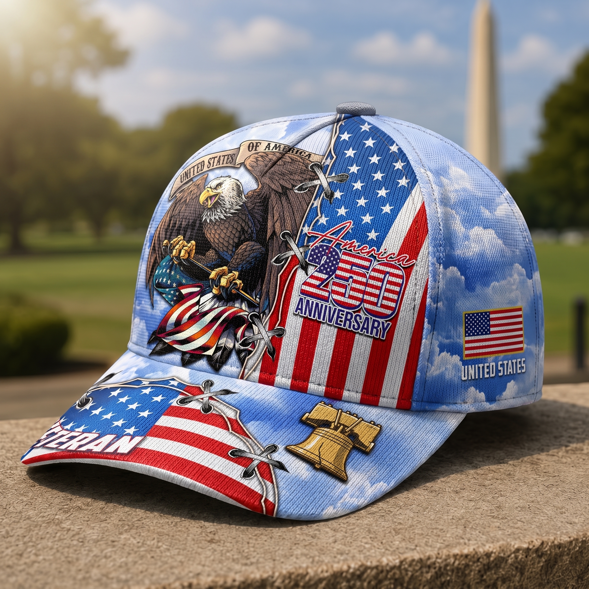 America 250 Veteran Eagle Cap