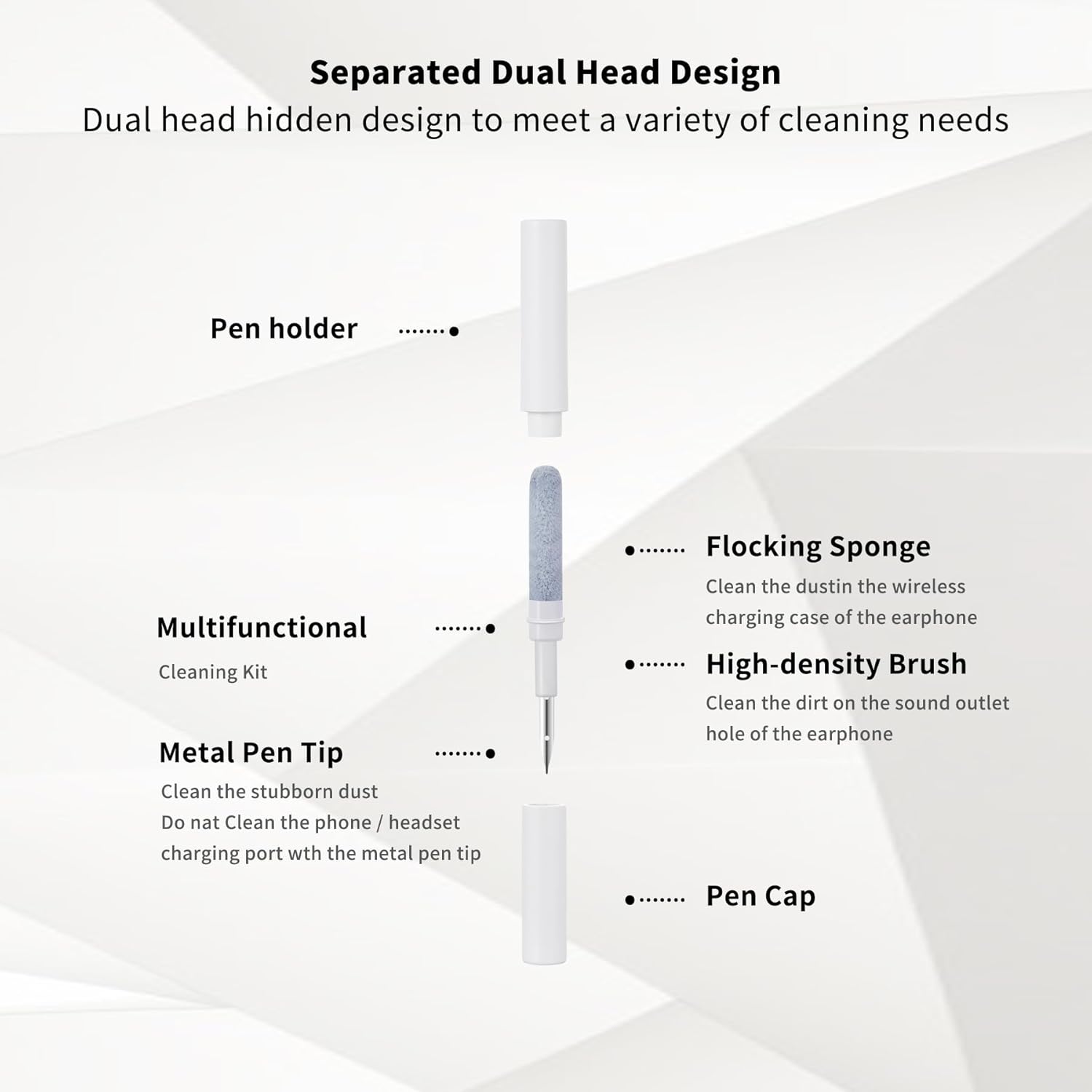 ⚡️Flash Sale 60% OFF - 🎧Bluetooth earphone cleaning brush earbuds Clean✨