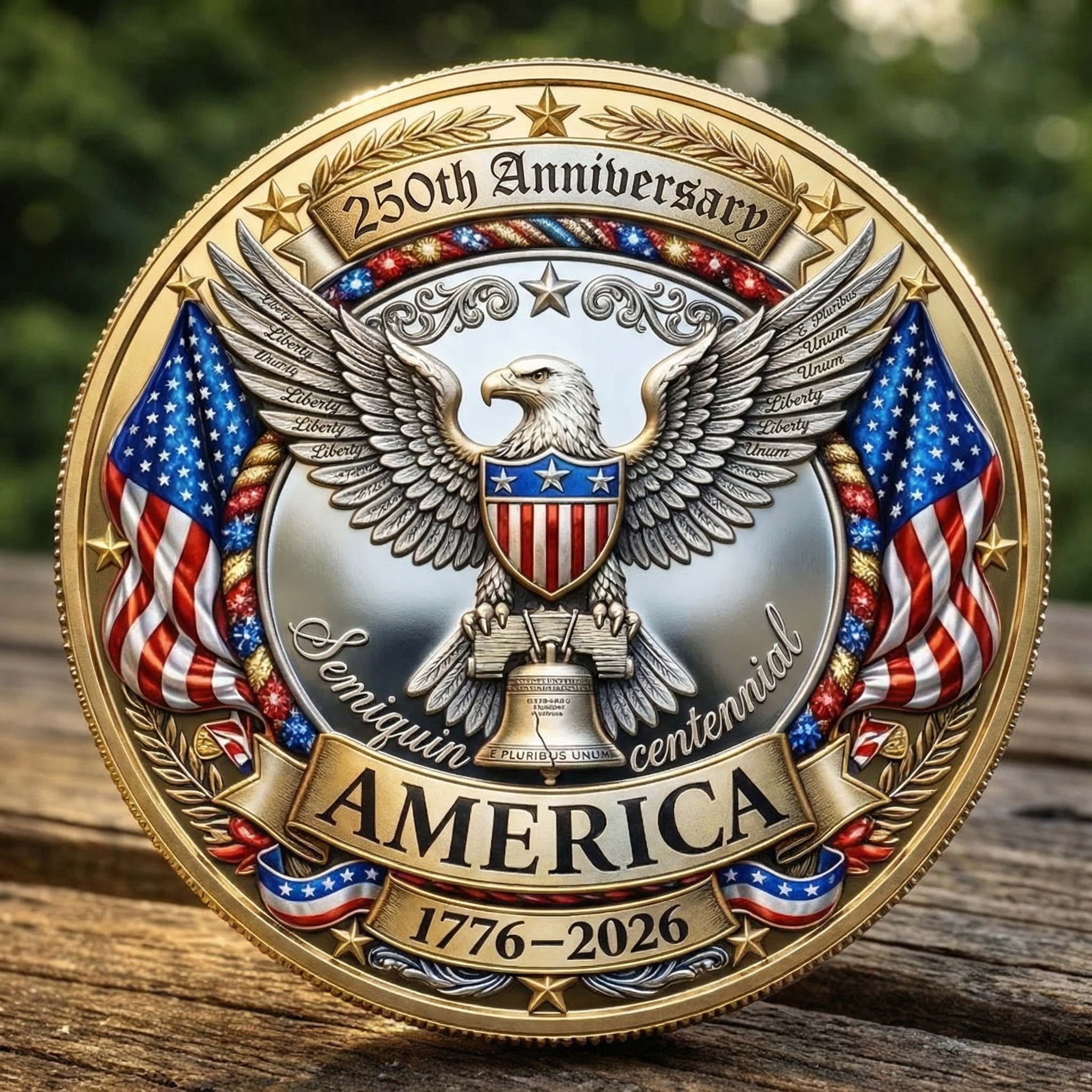 🏆NEW YEAR 60% OFF - America 250th Anniversary Commemorative Coin 🇺🇸✨🪙