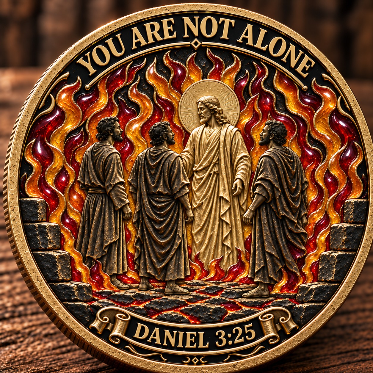 Lion of Judah Presence in the Fire Commemorative Coin
