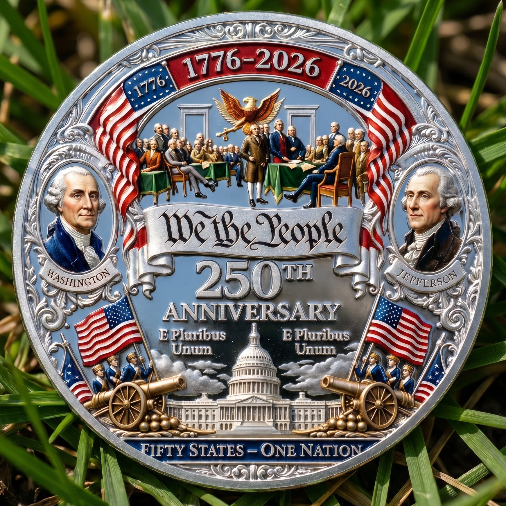 America 250th Anniversary Commemorative Coin