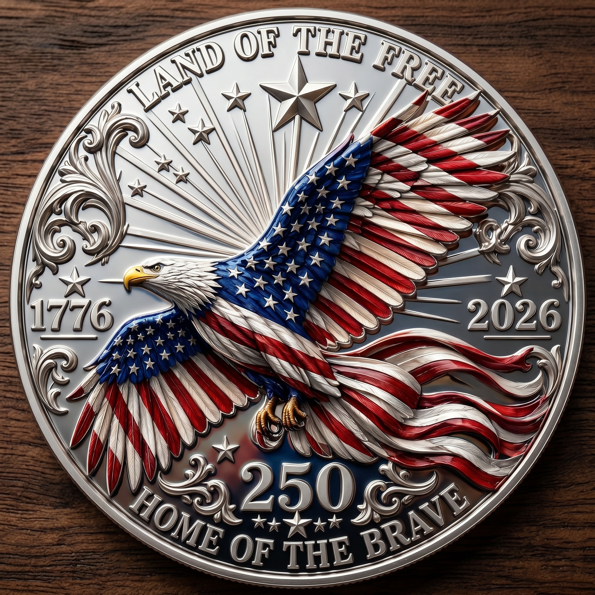 Born of Liberty 250th Anniversary Coin