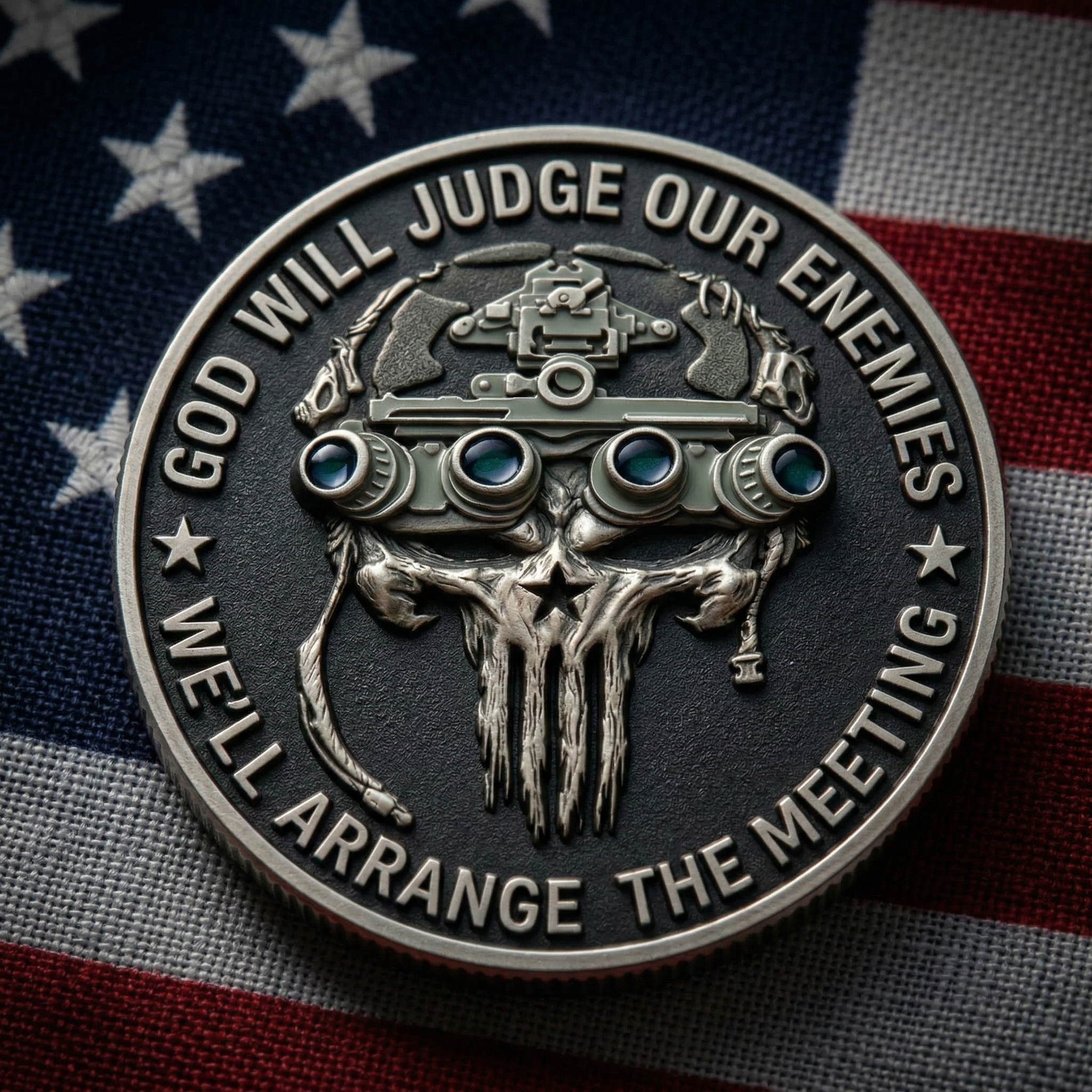 Tactical Brotherhood Warrior Challenge Coin