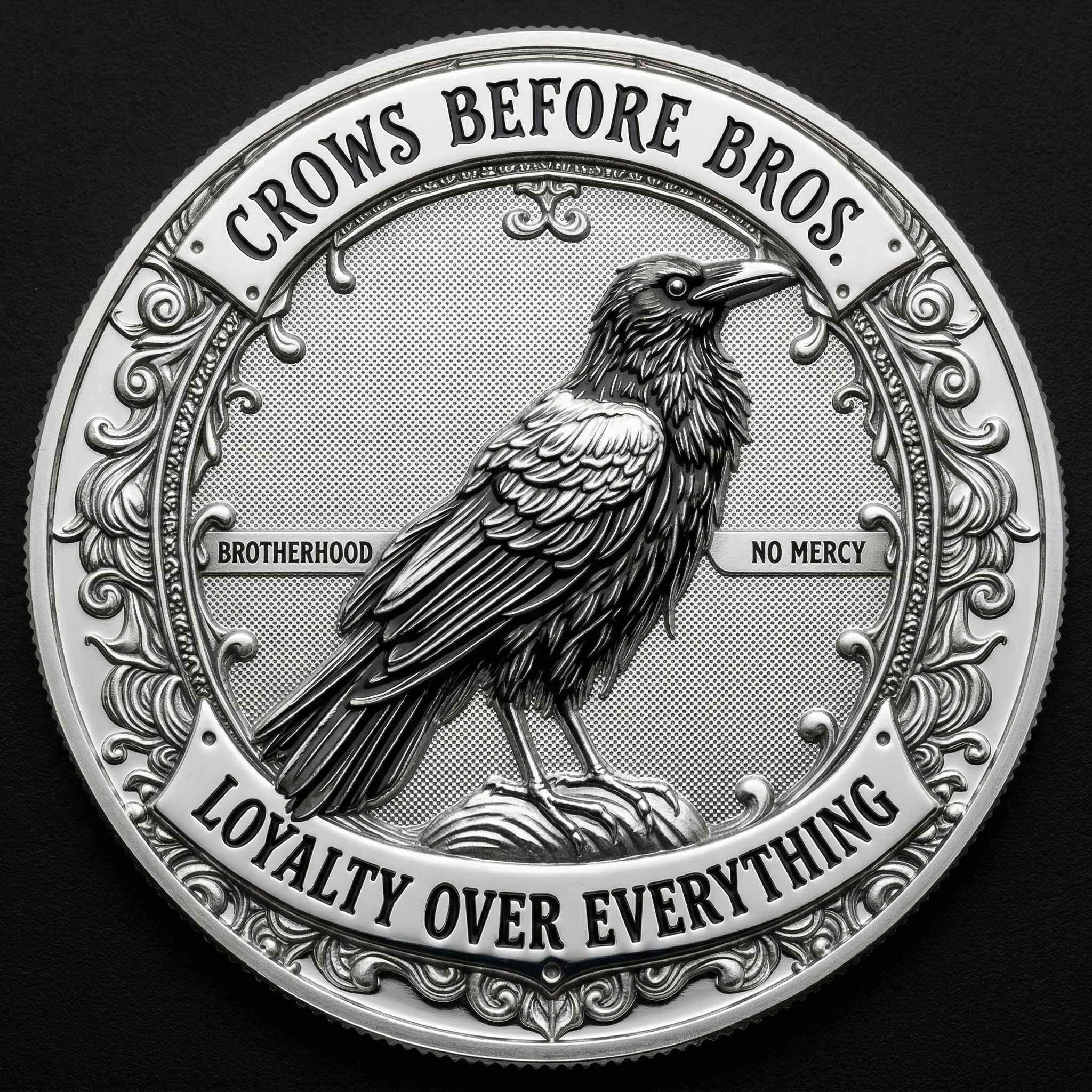 🖤Crow Brotherhood Loyalty Challenge Coin