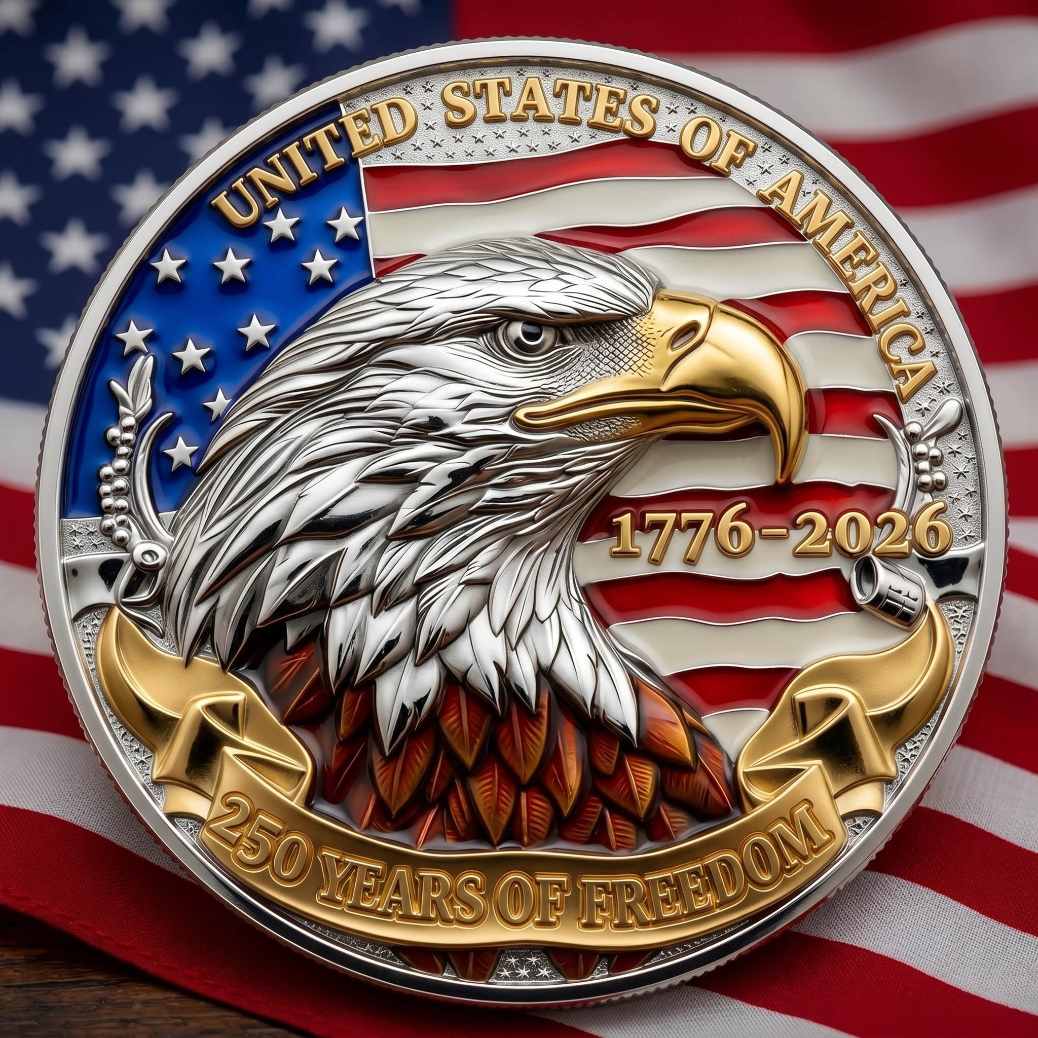 America 250 Freedom Eagle Coin